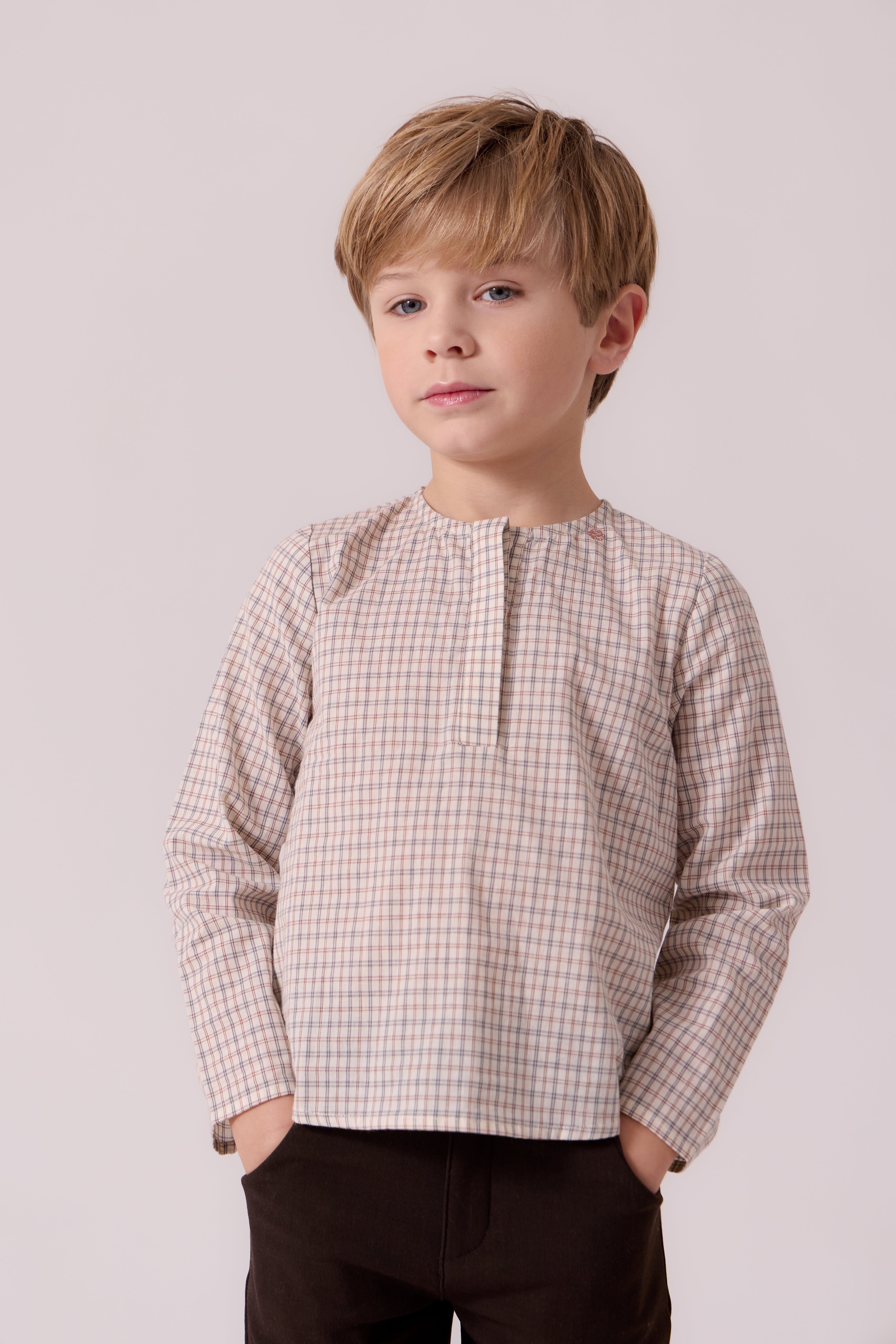 Oz Micro Plaid Shirt