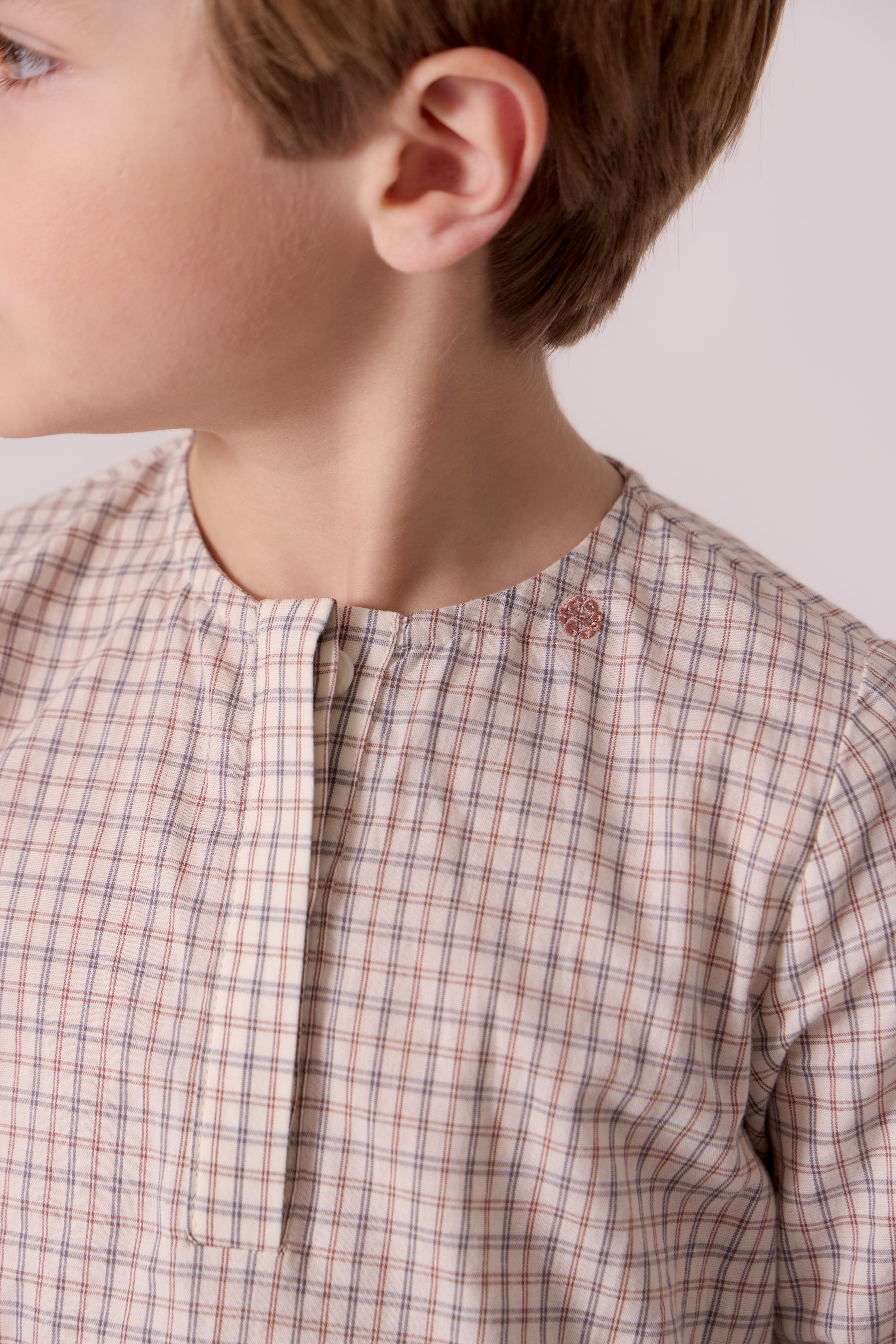 Oz Micro Plaid Shirt