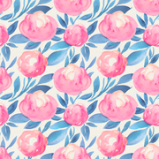 Cotton Candy Flower Contact Paper  - Pack Of 3 Rolls (24x48" Each)