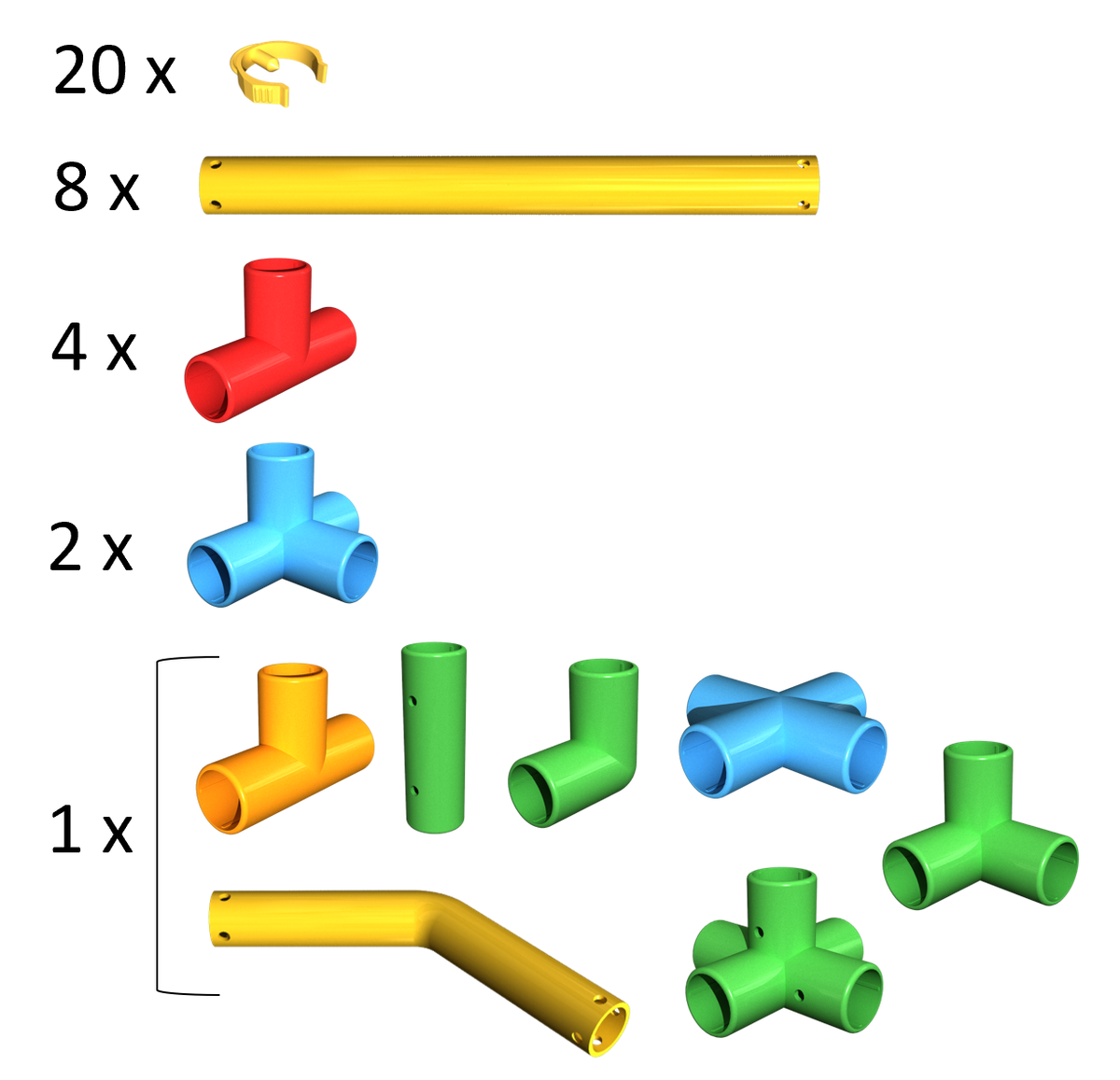 41-piece Booster Kit