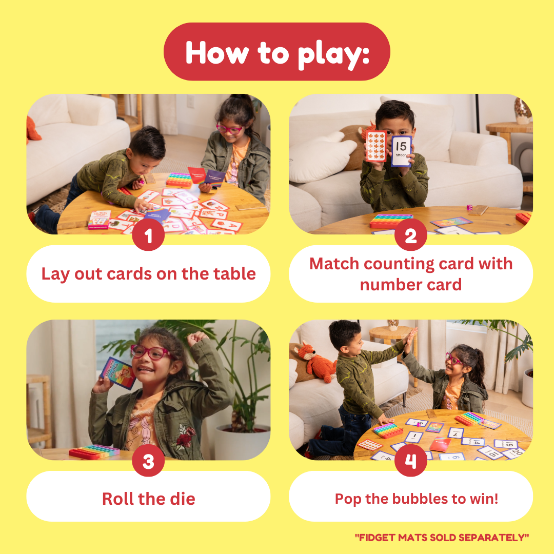 Counting & Numbers Card Pack - Choose Act