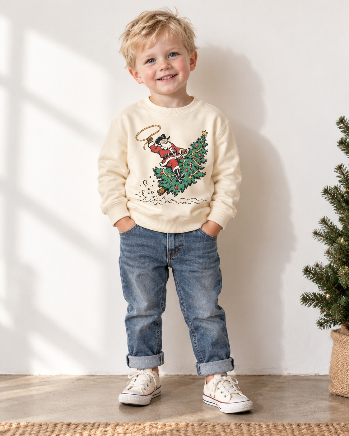 Rodeo Santa Tee/pullover