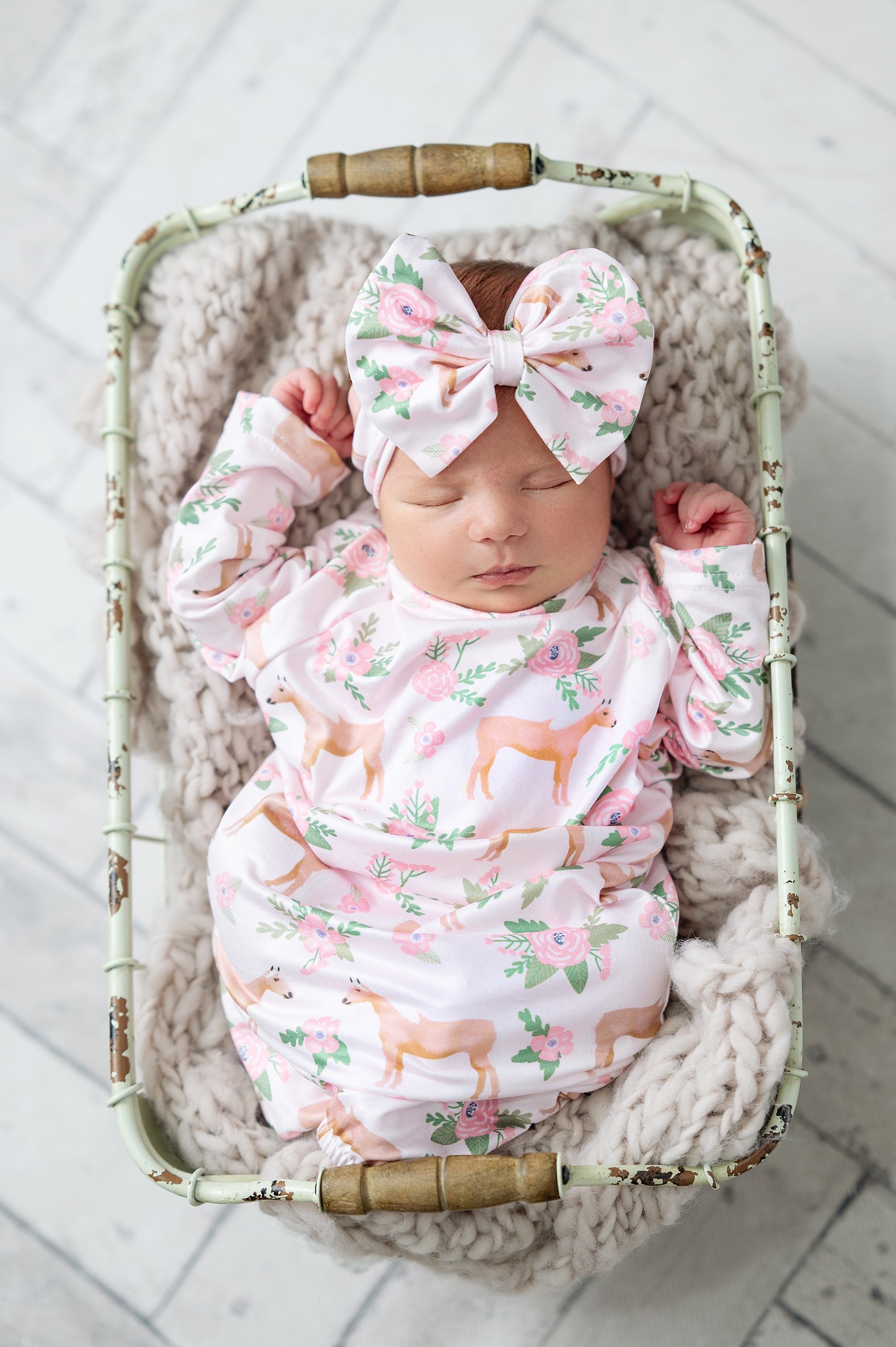 Cowgirl Baby Gown
