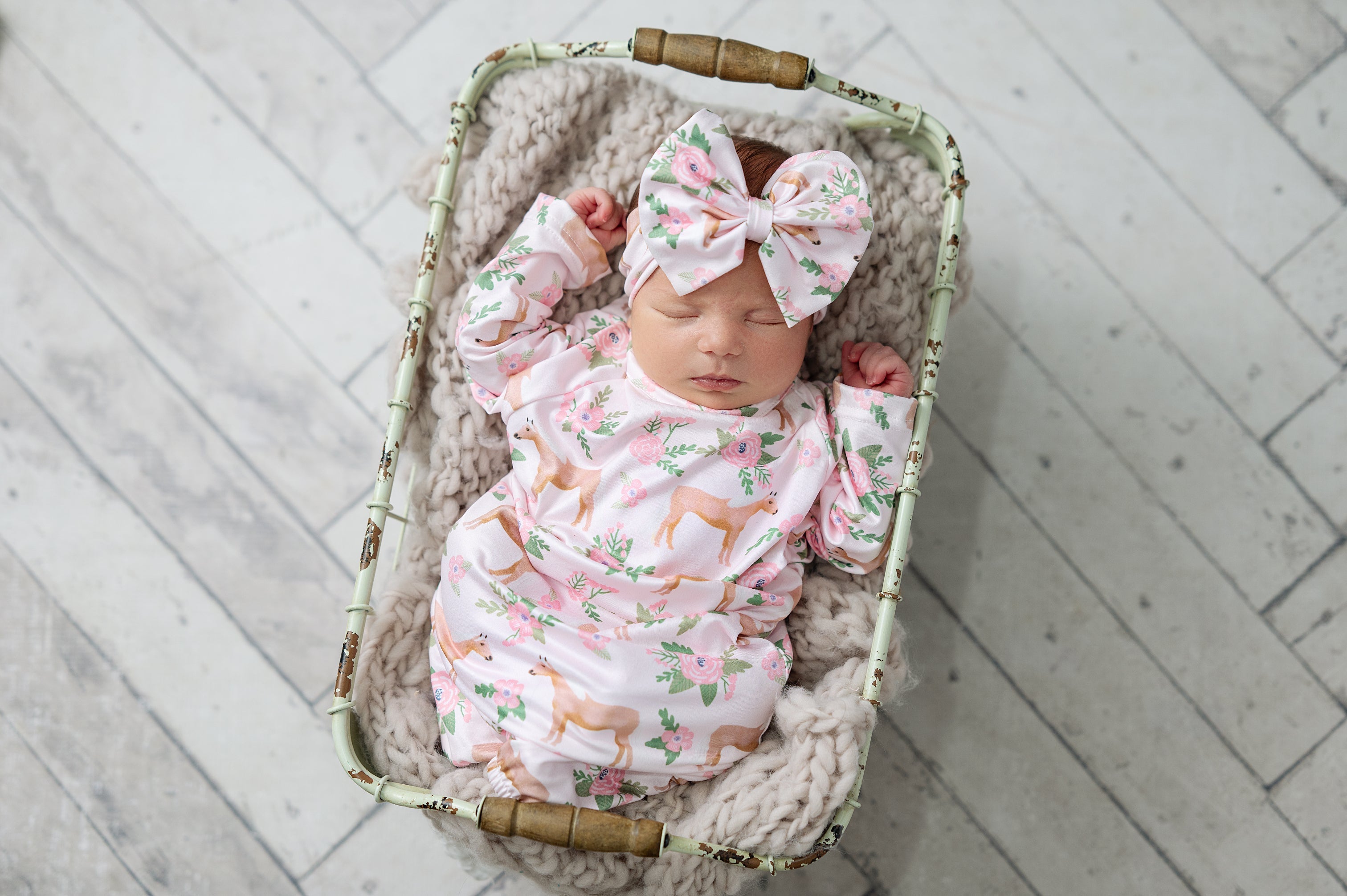 Cowgirl Baby Gown
