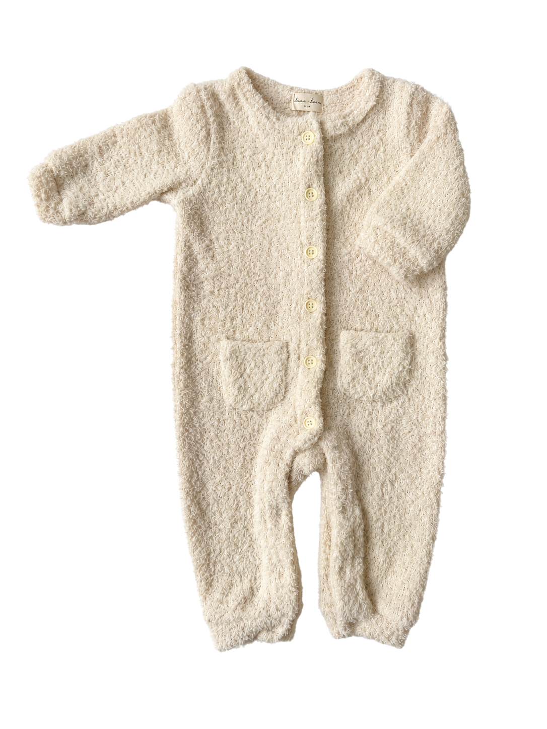 Luna + Luca Cozy Teddy Pocket Jumpsuit
