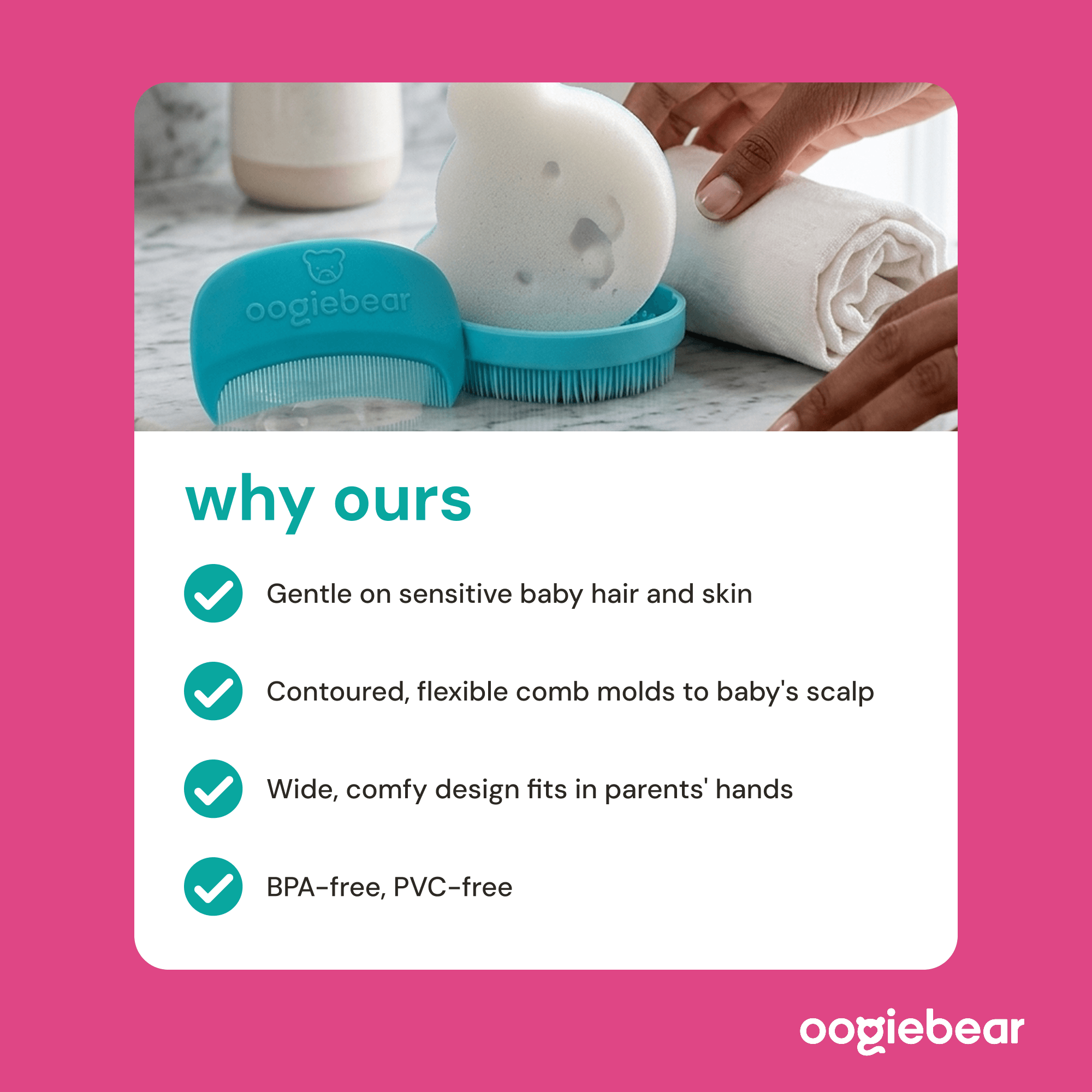 Oogiebear Cradle Cap Kit