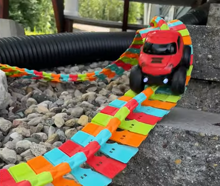 Crazy Climb Track Diy Raceway