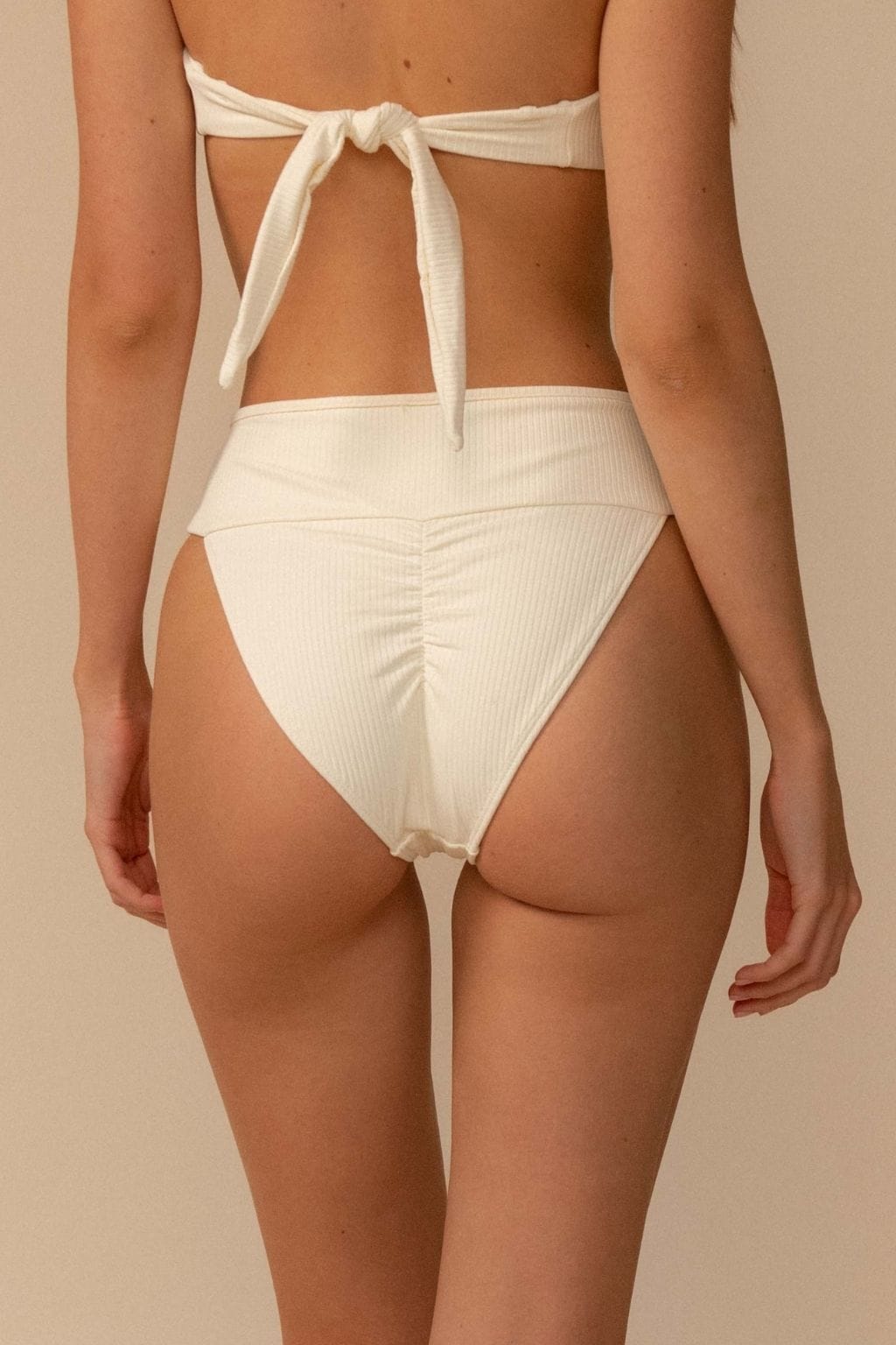 Cream Rib Tamarindo Bikini Bottom