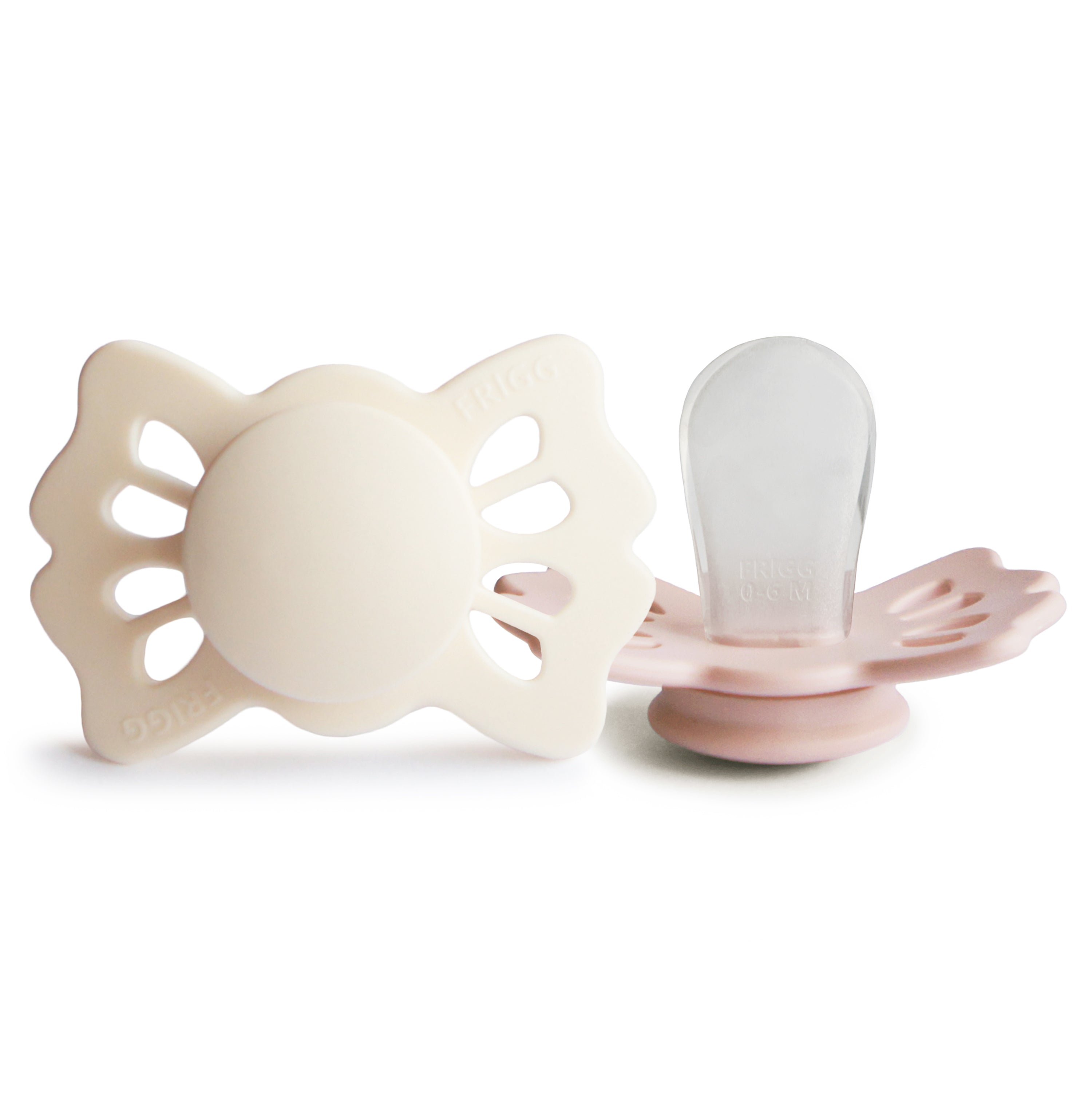 Frigg Lucky Symmetrical Silicone Pacifier 2-pack (0-6 Months)