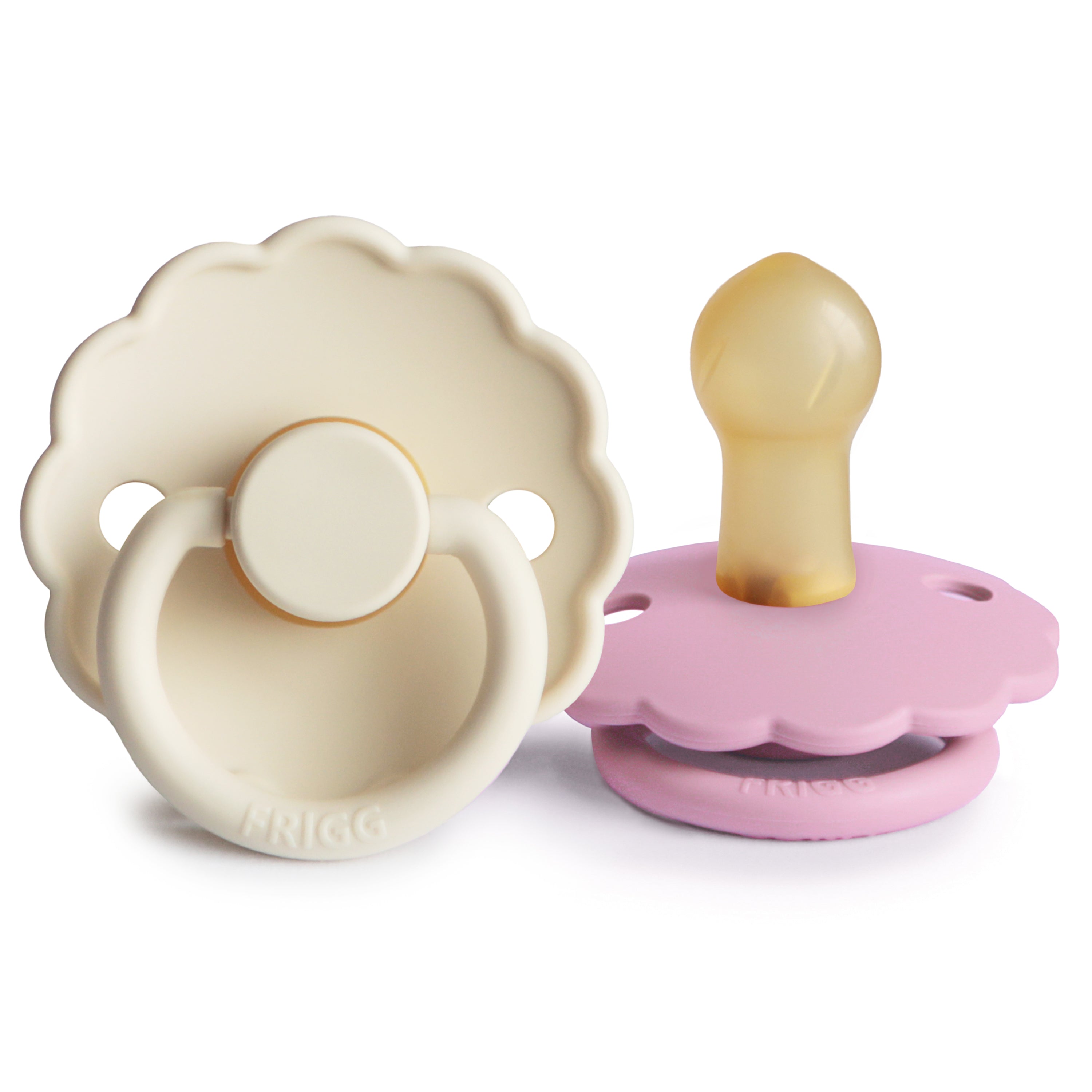 Frigg Daisy Natural Rubber Pacifier 2-pack