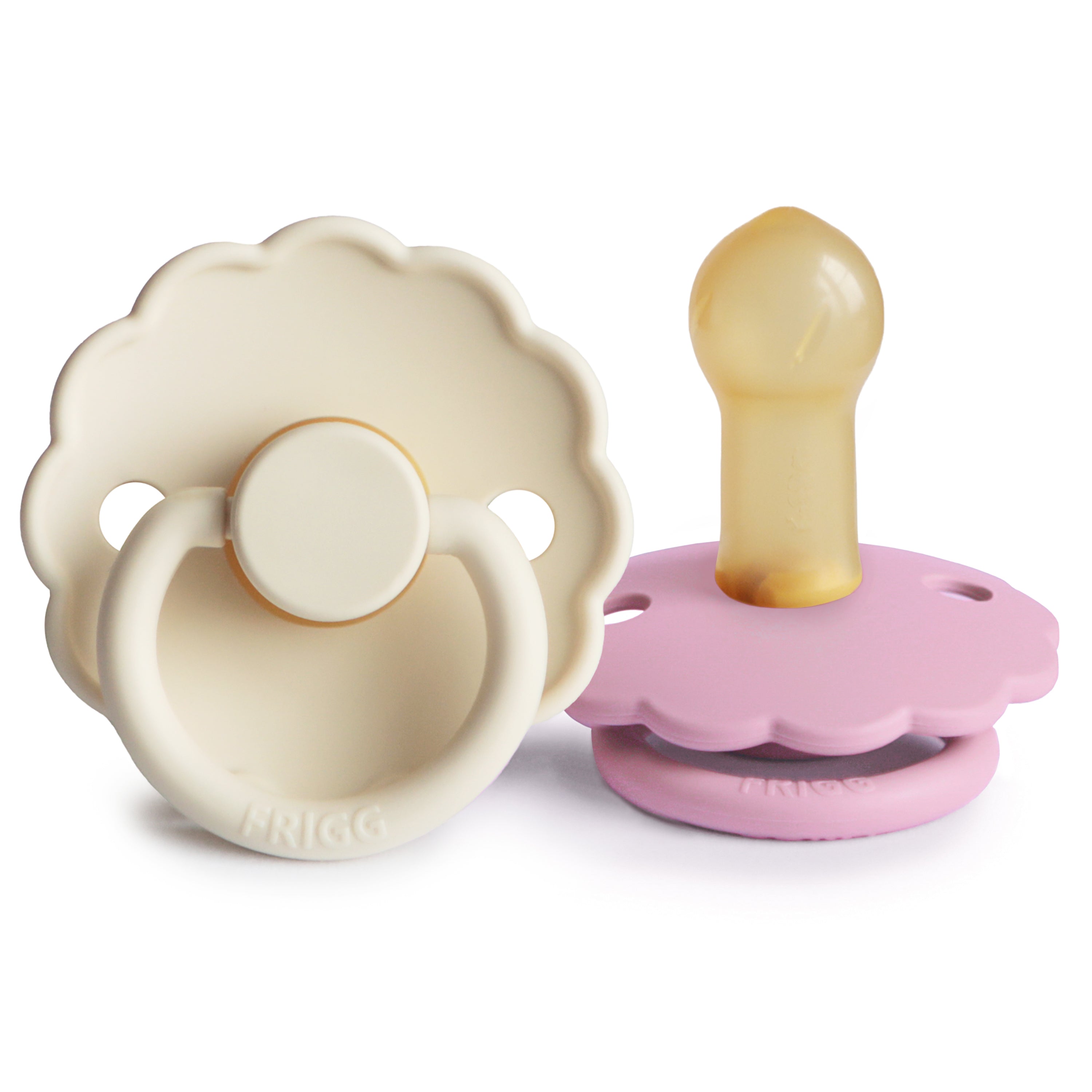 Frigg Daisy Natural Rubber Pacifier 2-pack