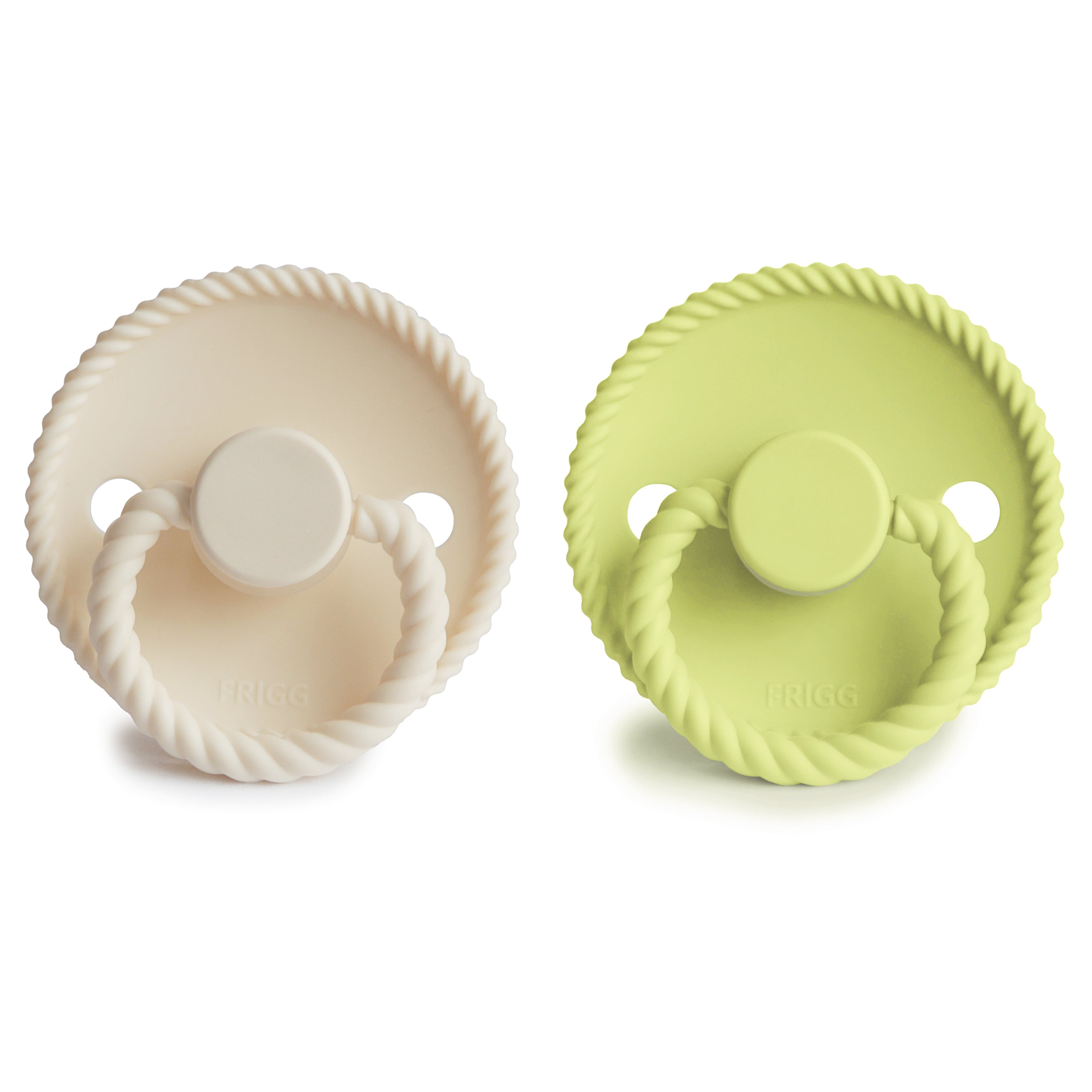 Frigg Rope Silicone Pacifier 2-pack