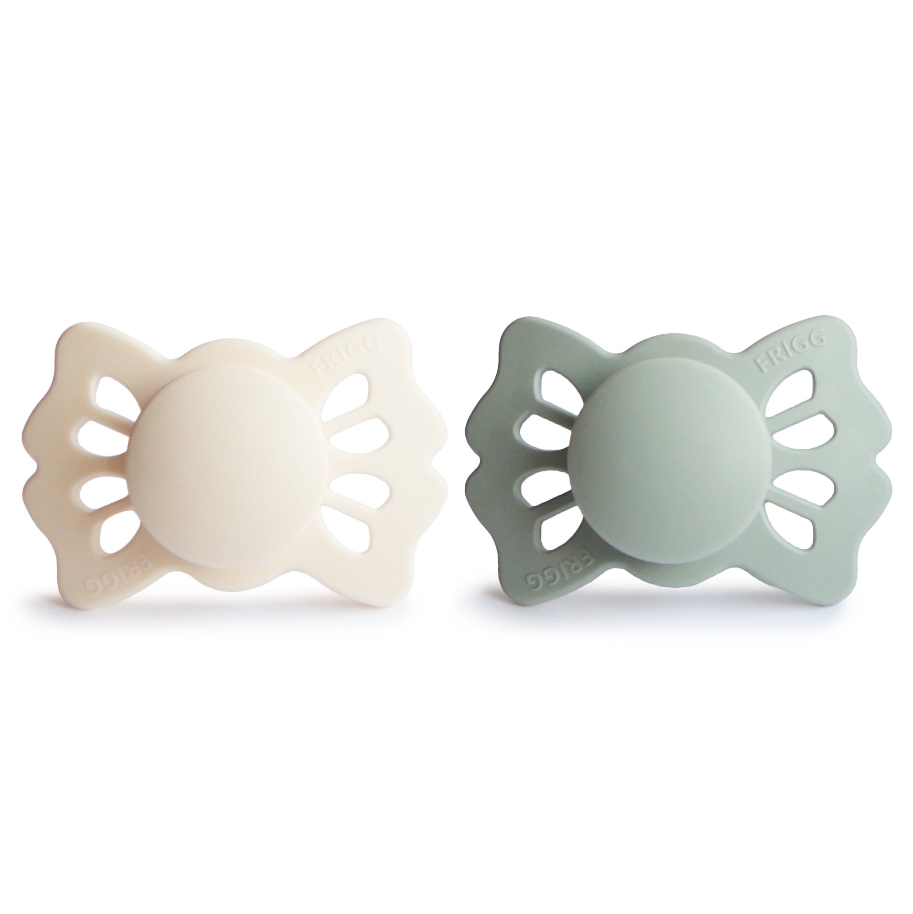 Frigg Lucky Symmetrical Silicone Pacifier 2-pack (0-6 Months)