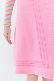 Jessica Denim Skirt - Pink