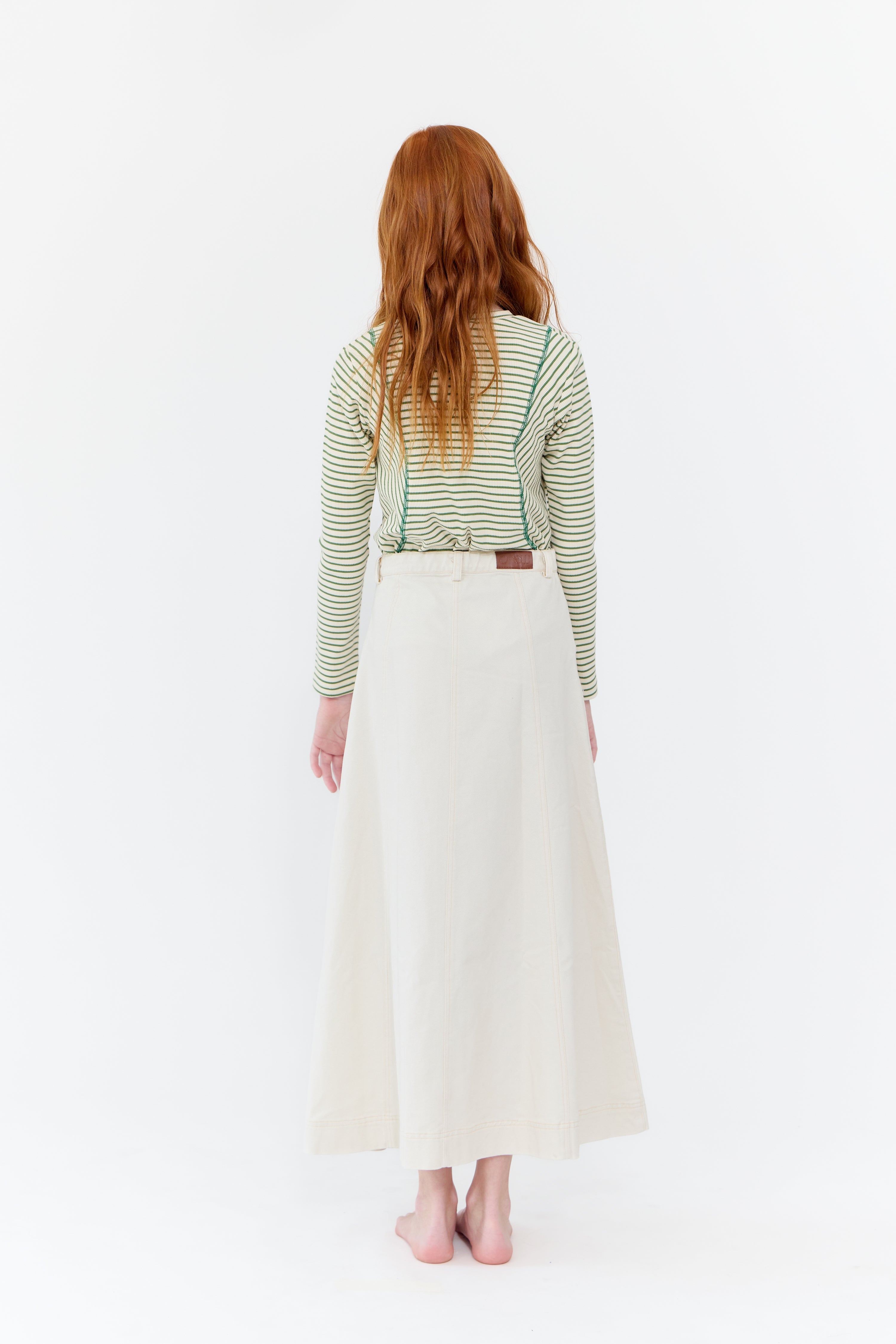 Ali Maxi Skirt - Vanilla