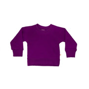 Purple Crewneck Jersey Sweatshirt