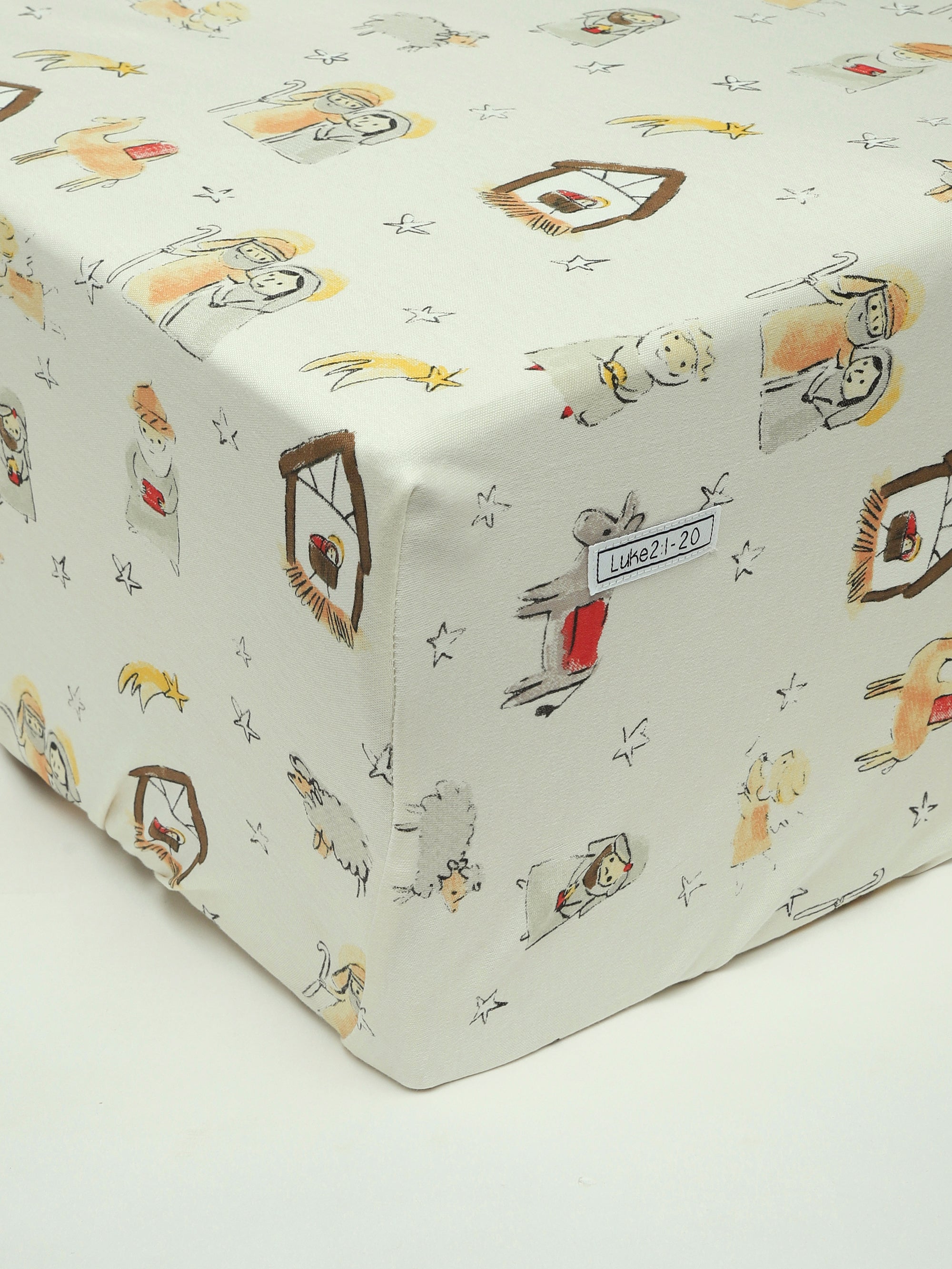 Away In A Manger Bedsheet Cotton