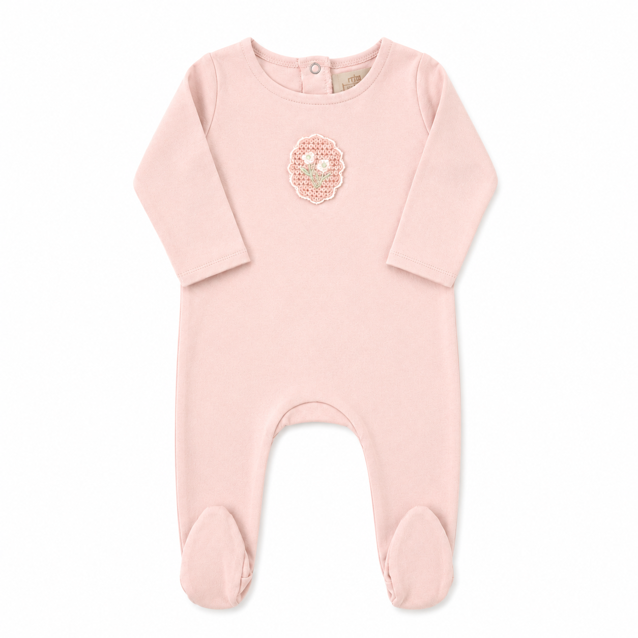Crochet Applique (cotton) Footie