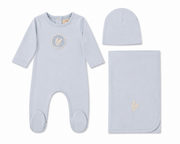 Crochet Applique (cotton) Layette Set