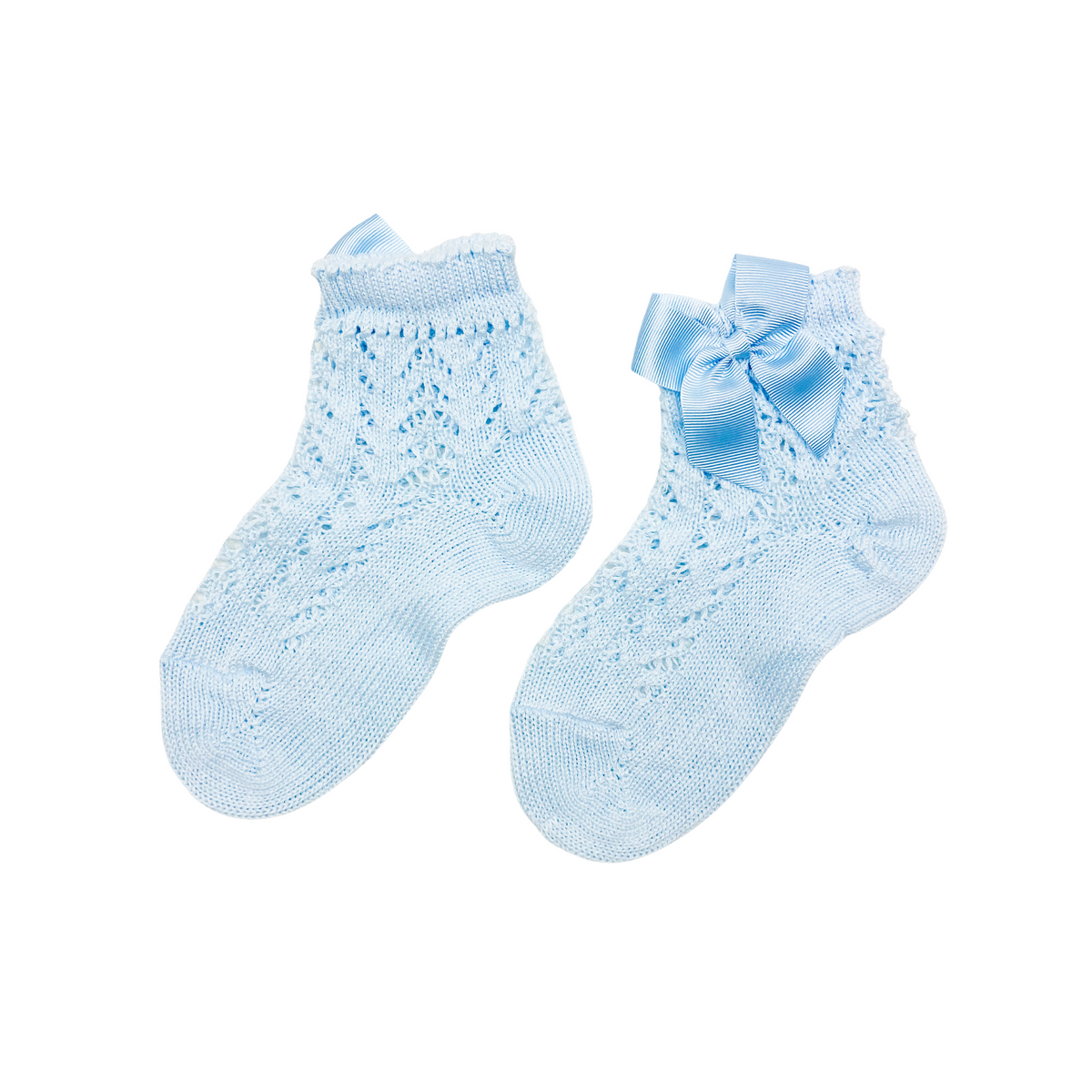 Crochet Ankle Sock With Bow <br> ♡more Colors♡