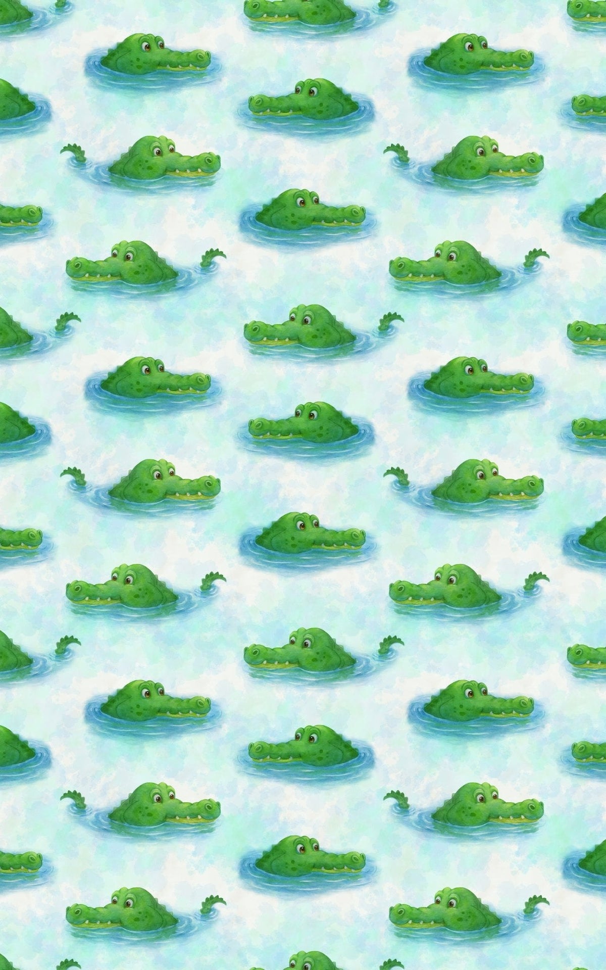 Crocodile Drift Wrapping Paper