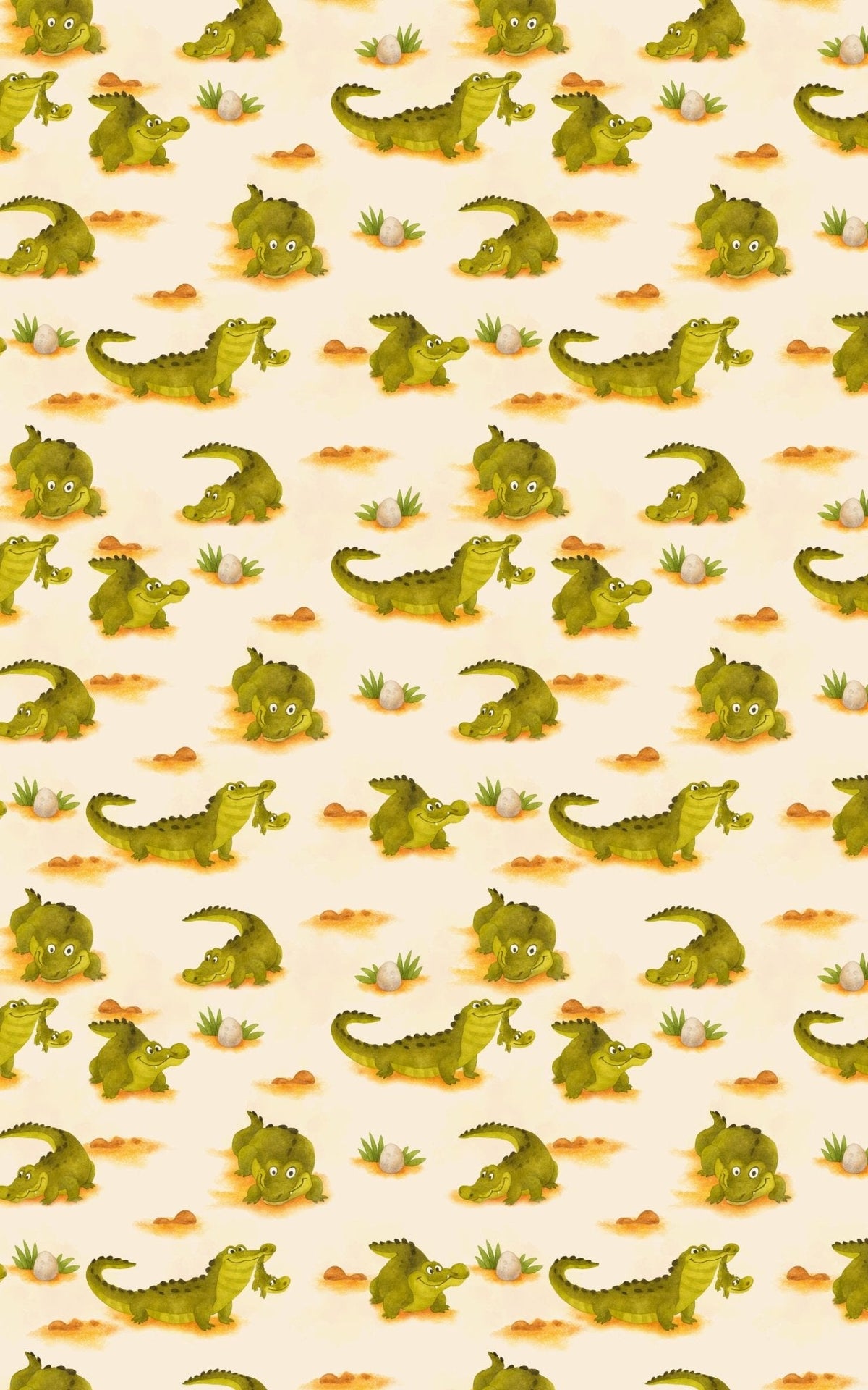 Crocodile Tales Wrapping Paper