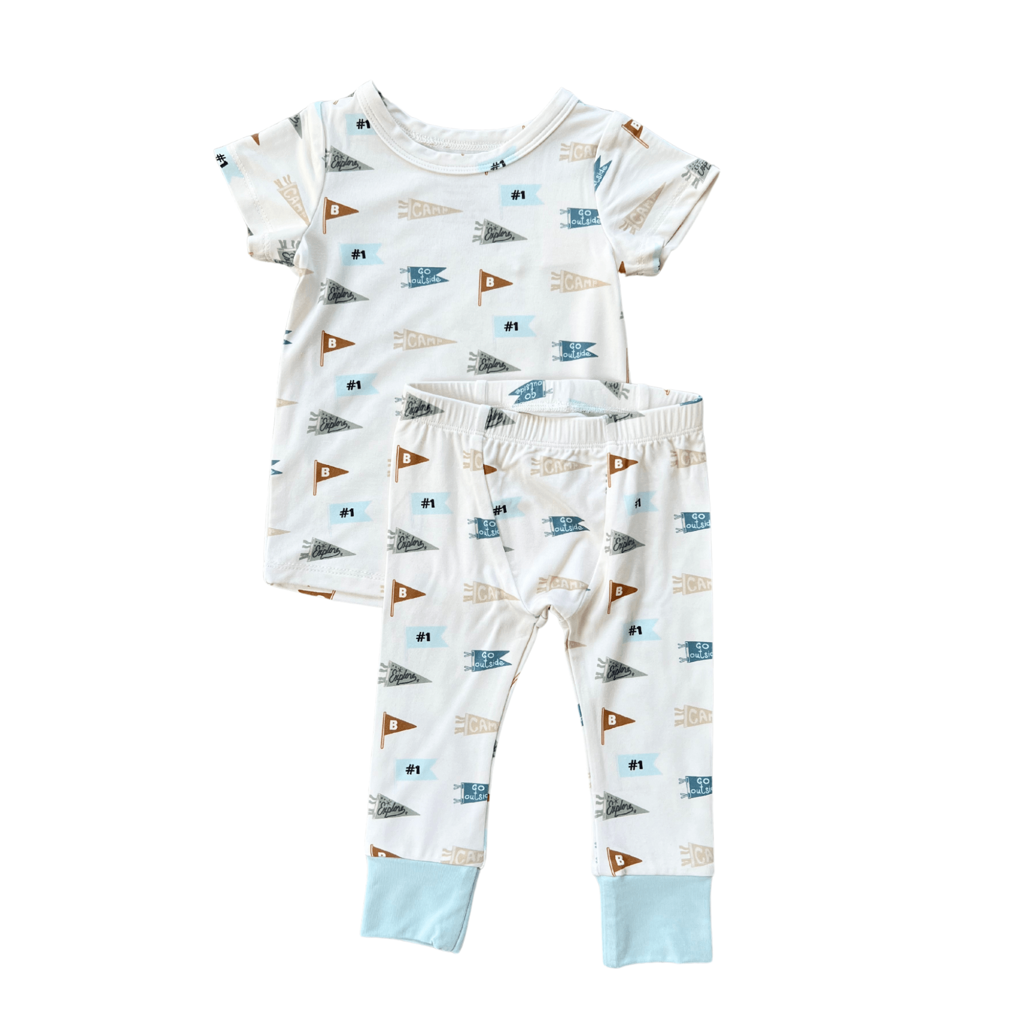 Boy's Short Sleeve Lounge Set