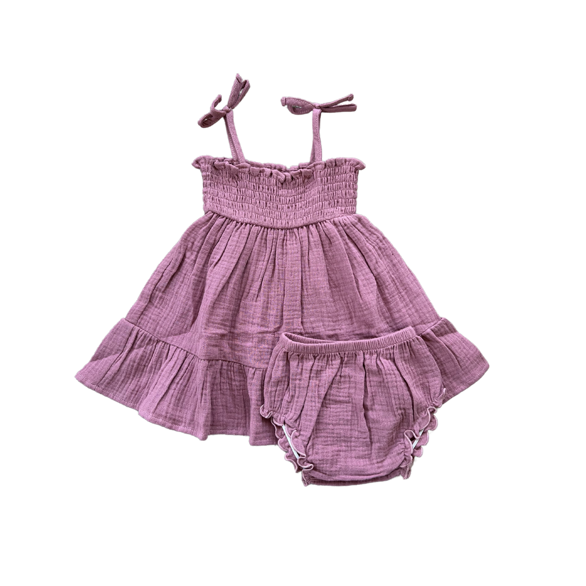 Tiered Mini Dress Set