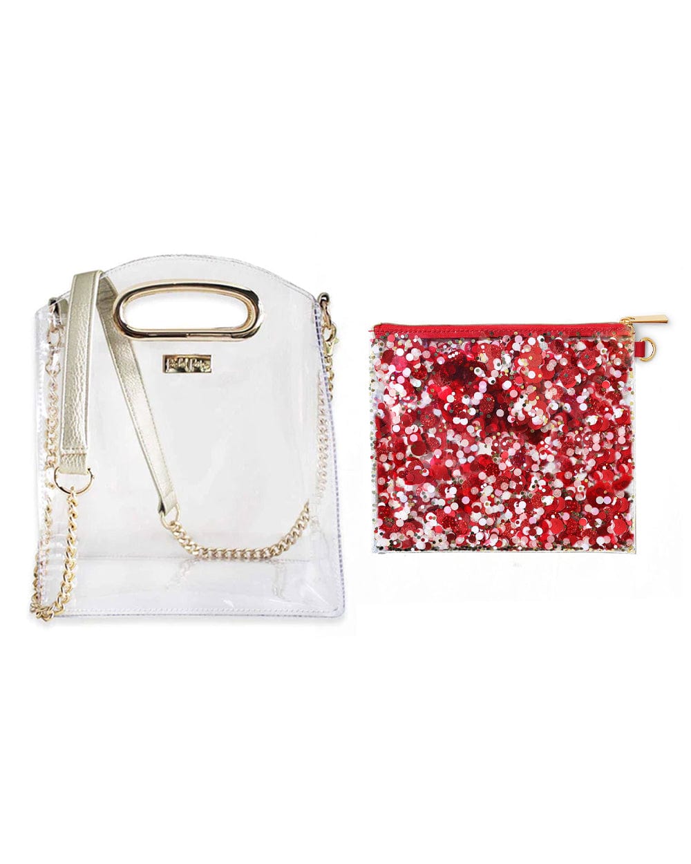 Confetti Everything Pouch & Stadium Bag Set
