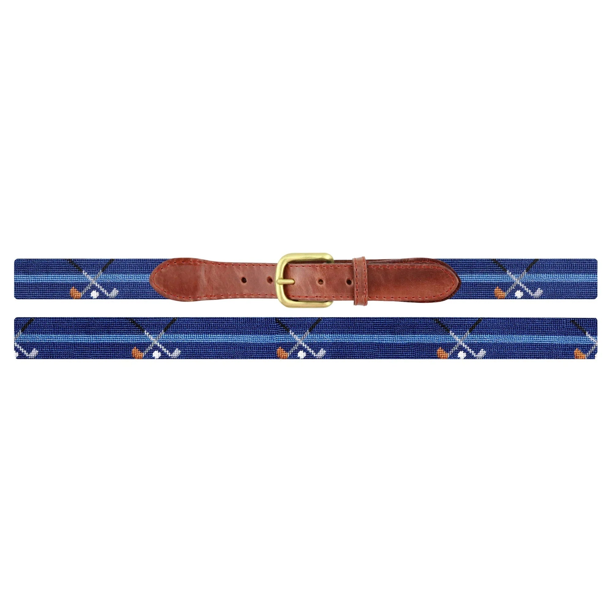 Crossed Clubs Belt (classic Navy)