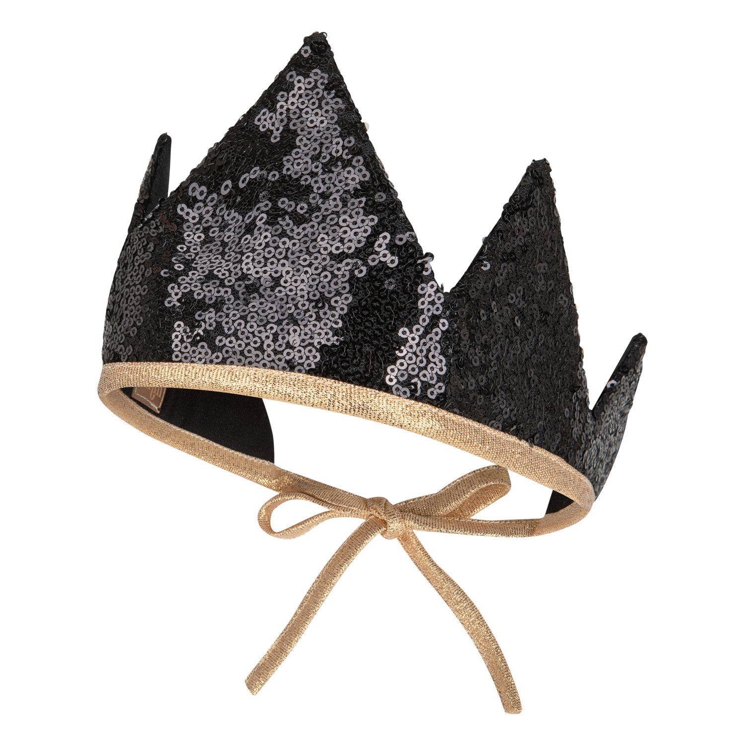 Black Sequins Crown And Wand Magic Set