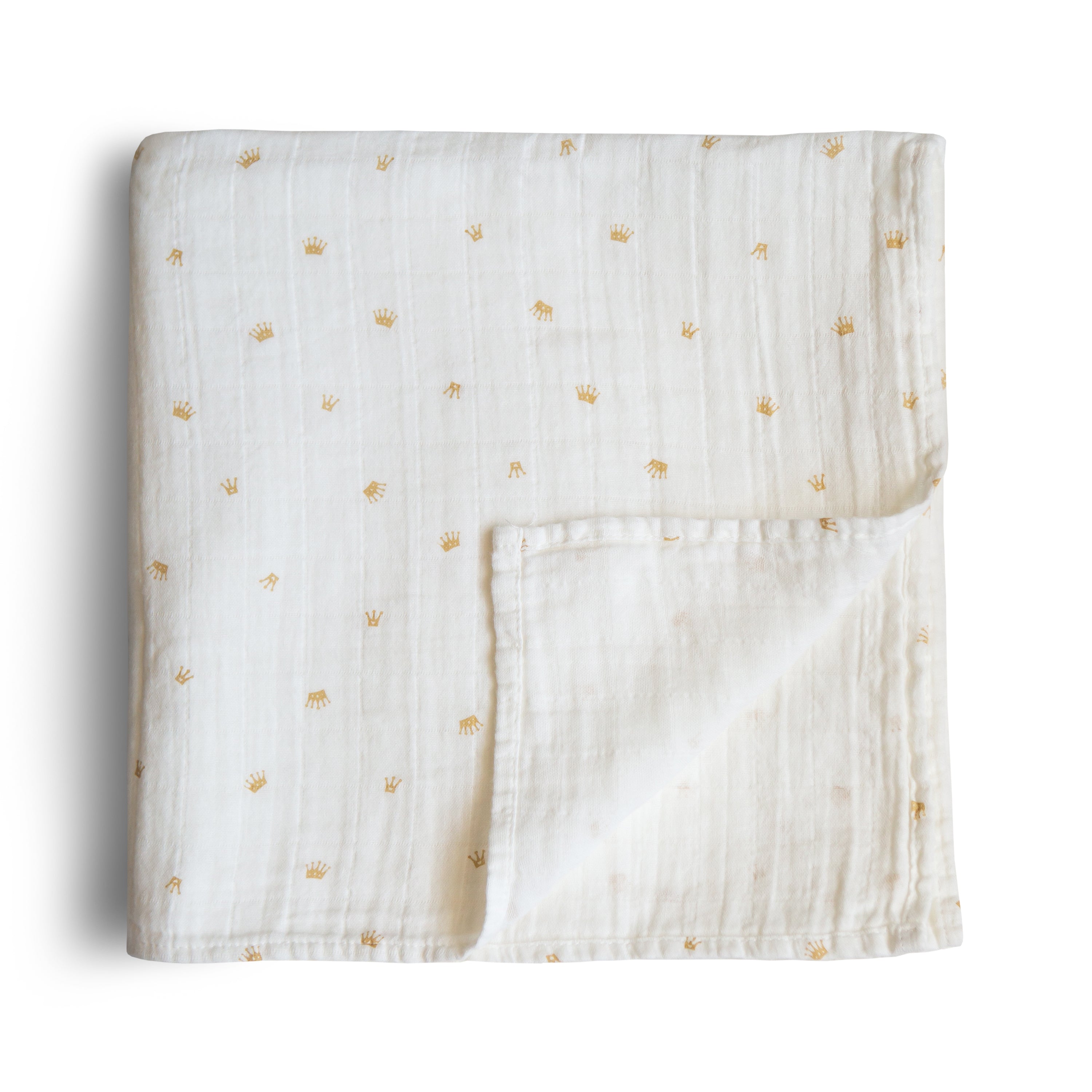 Organic Cotton Muslin Swaddle Blanket