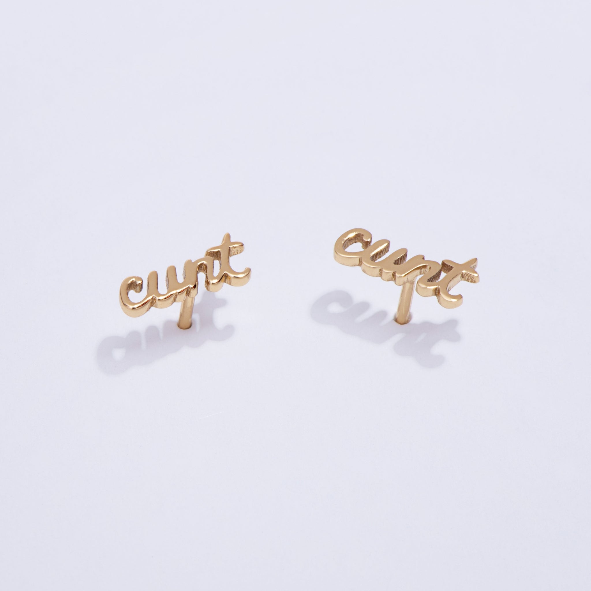 Cunt Script Studs
