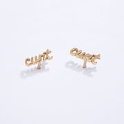 Cunt Script Studs