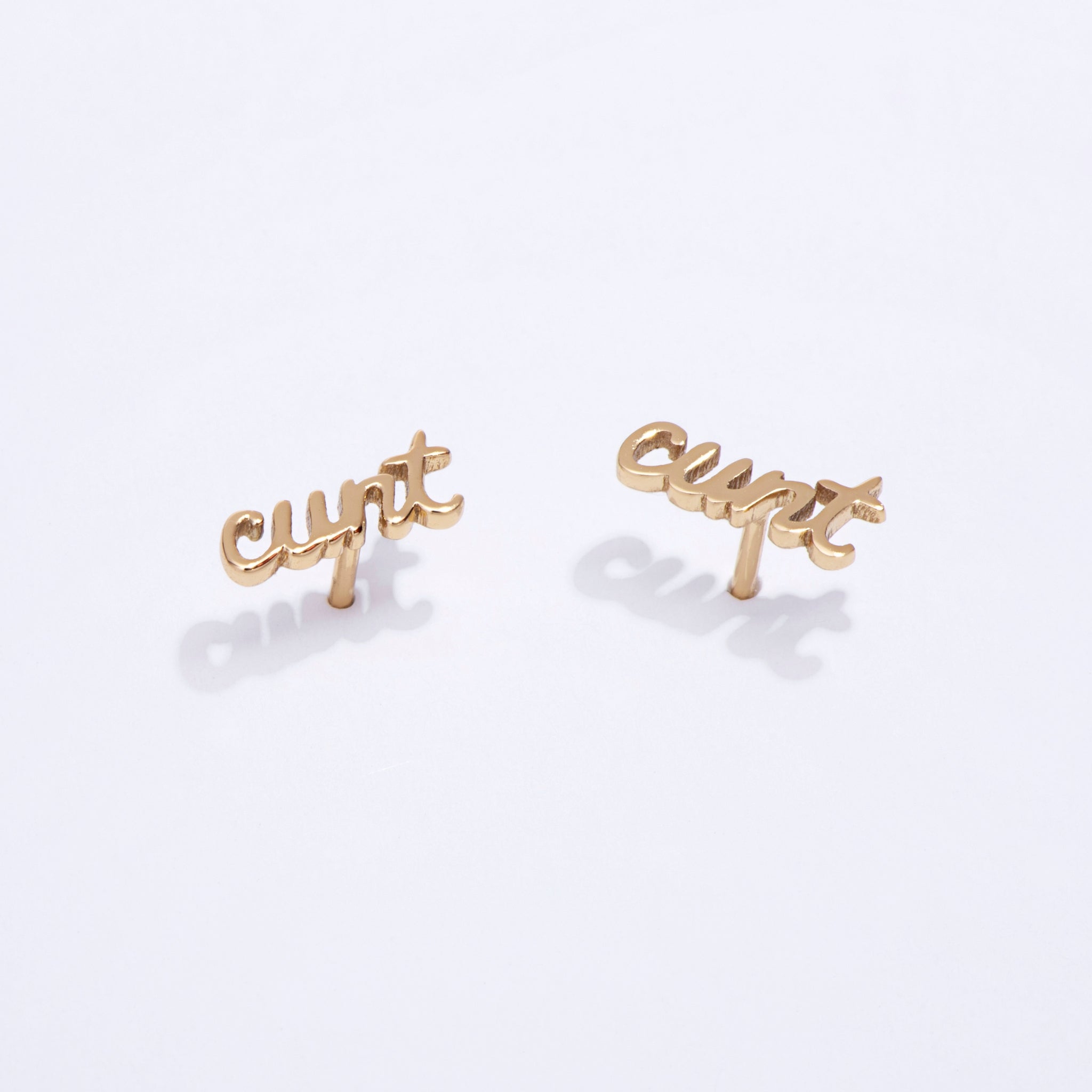 Cunt Script Studs