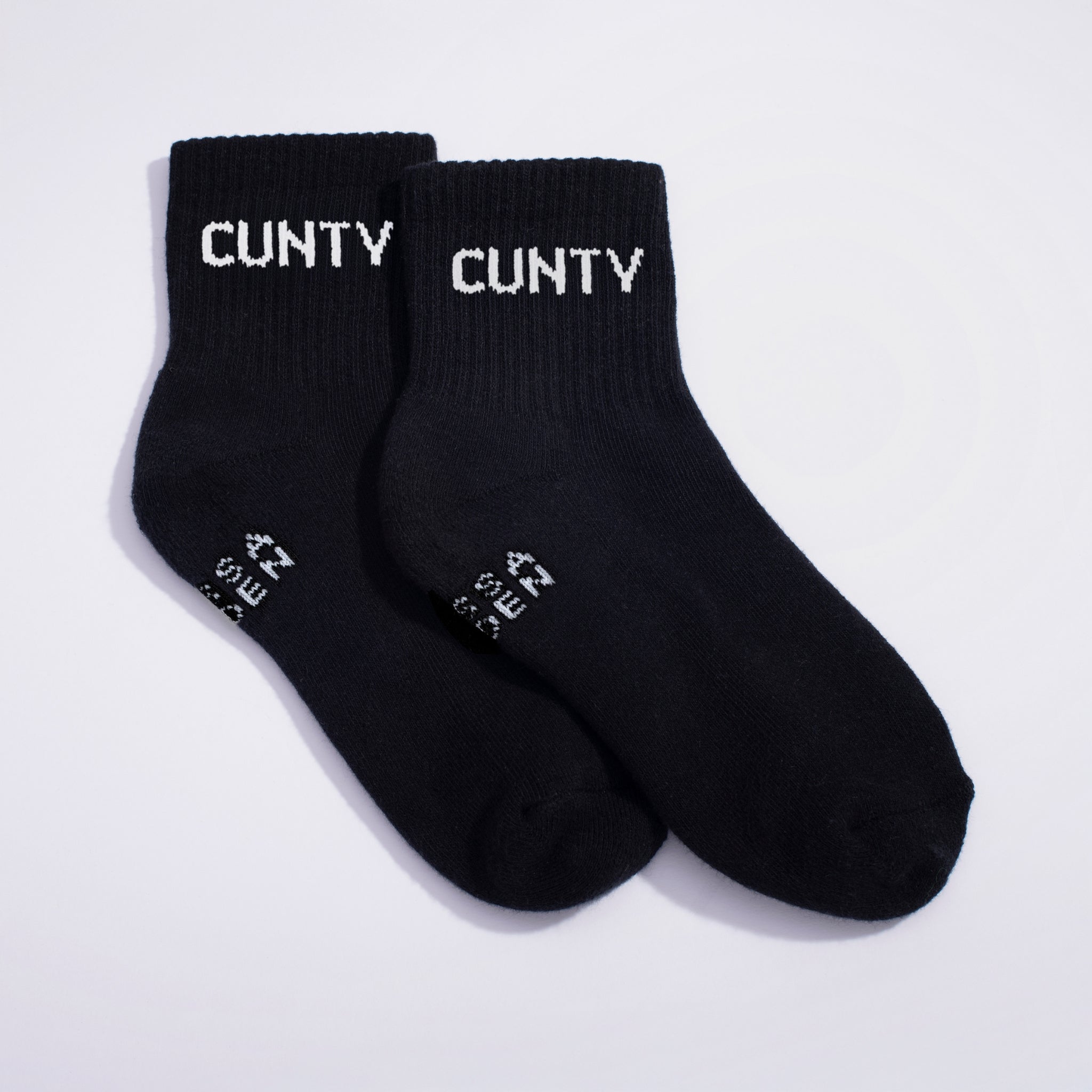Cunty Quarter Crew Socks