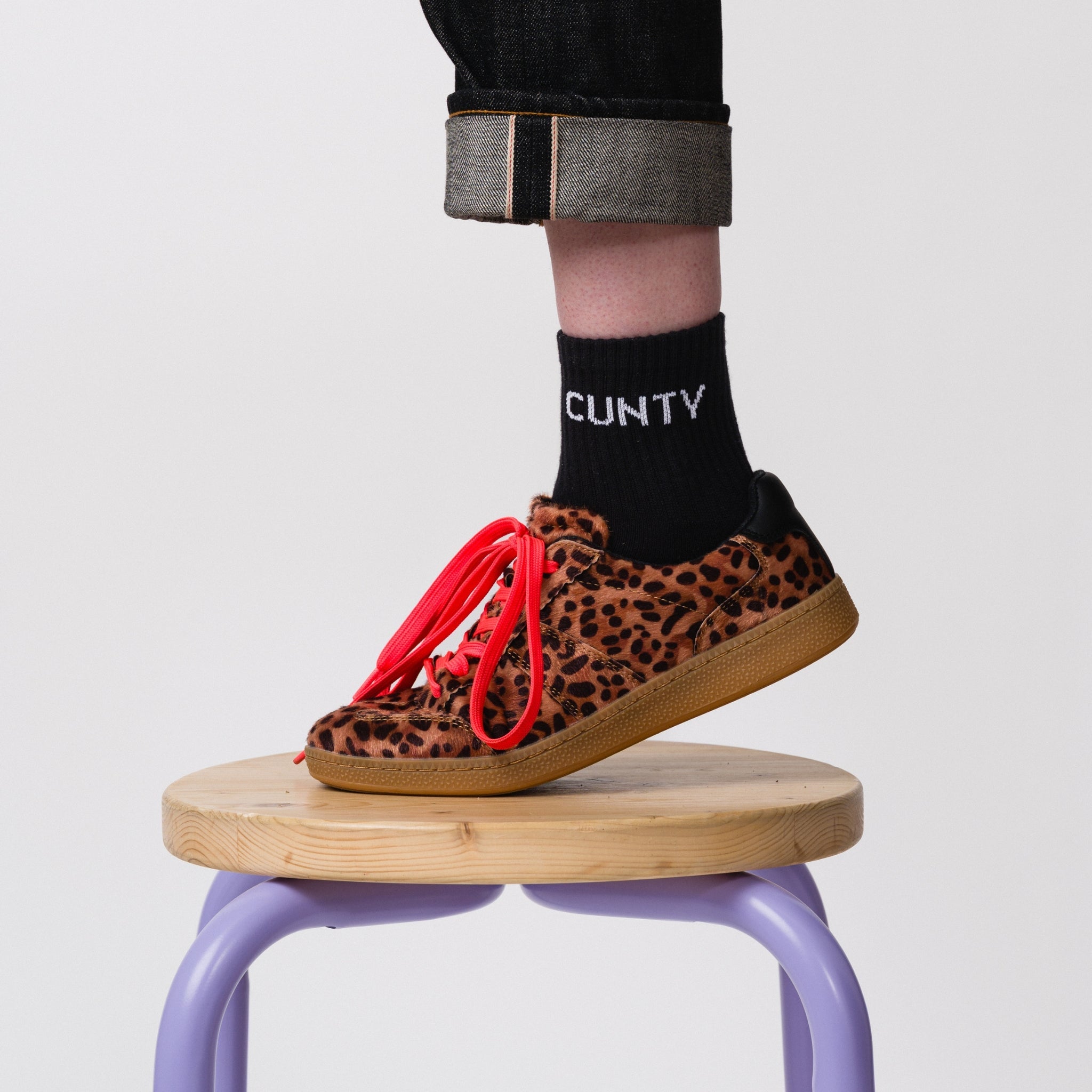 Cunty Quarter Crew Socks