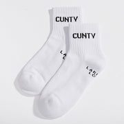 Cunty Quarter Crew Socks