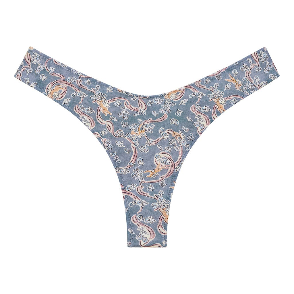 Cupid Added Coverage Lulu (zig-zag Stitch) Bikini Bottom