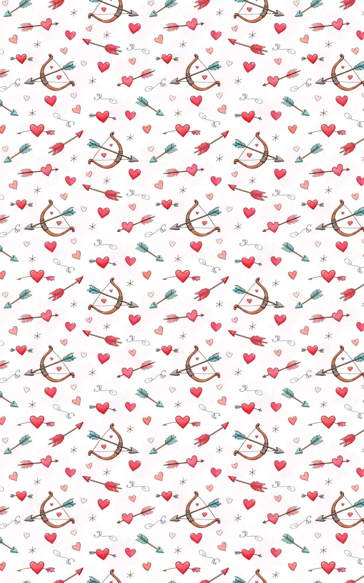 Cupid's Sketchbook Wrapping Paper