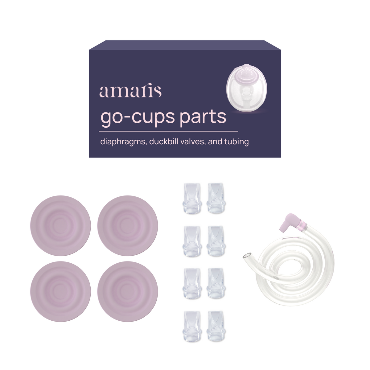 Go-cups Collection Cups Sixth Month Replacement Part Kit