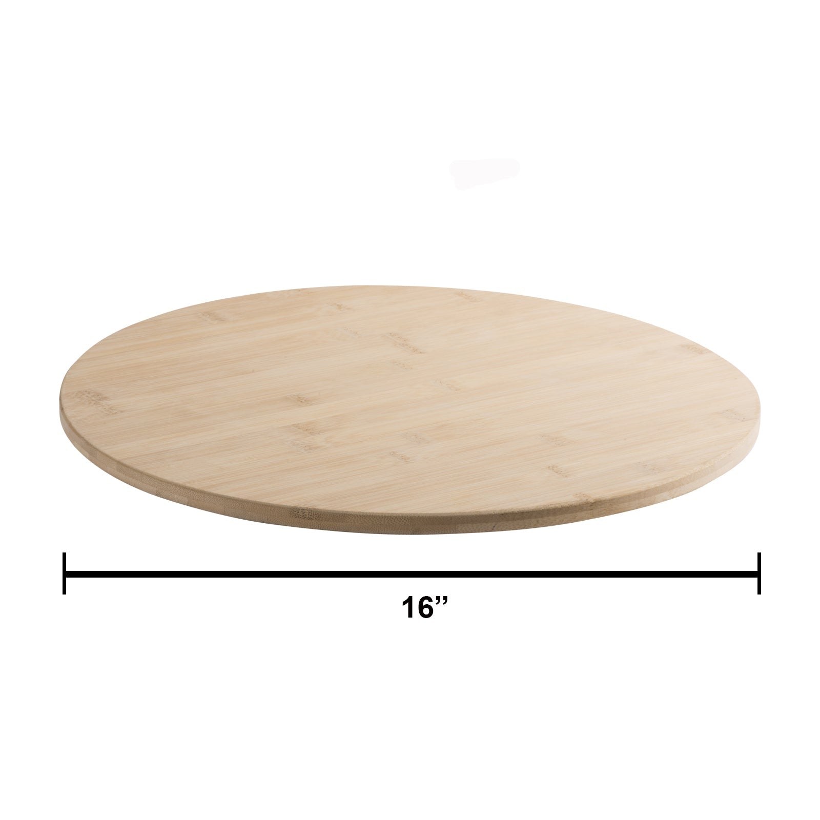 Bamboo Round Kitchen Cutting Board Cheese And Charcuterie Pack Of 2 16" X 0.5"