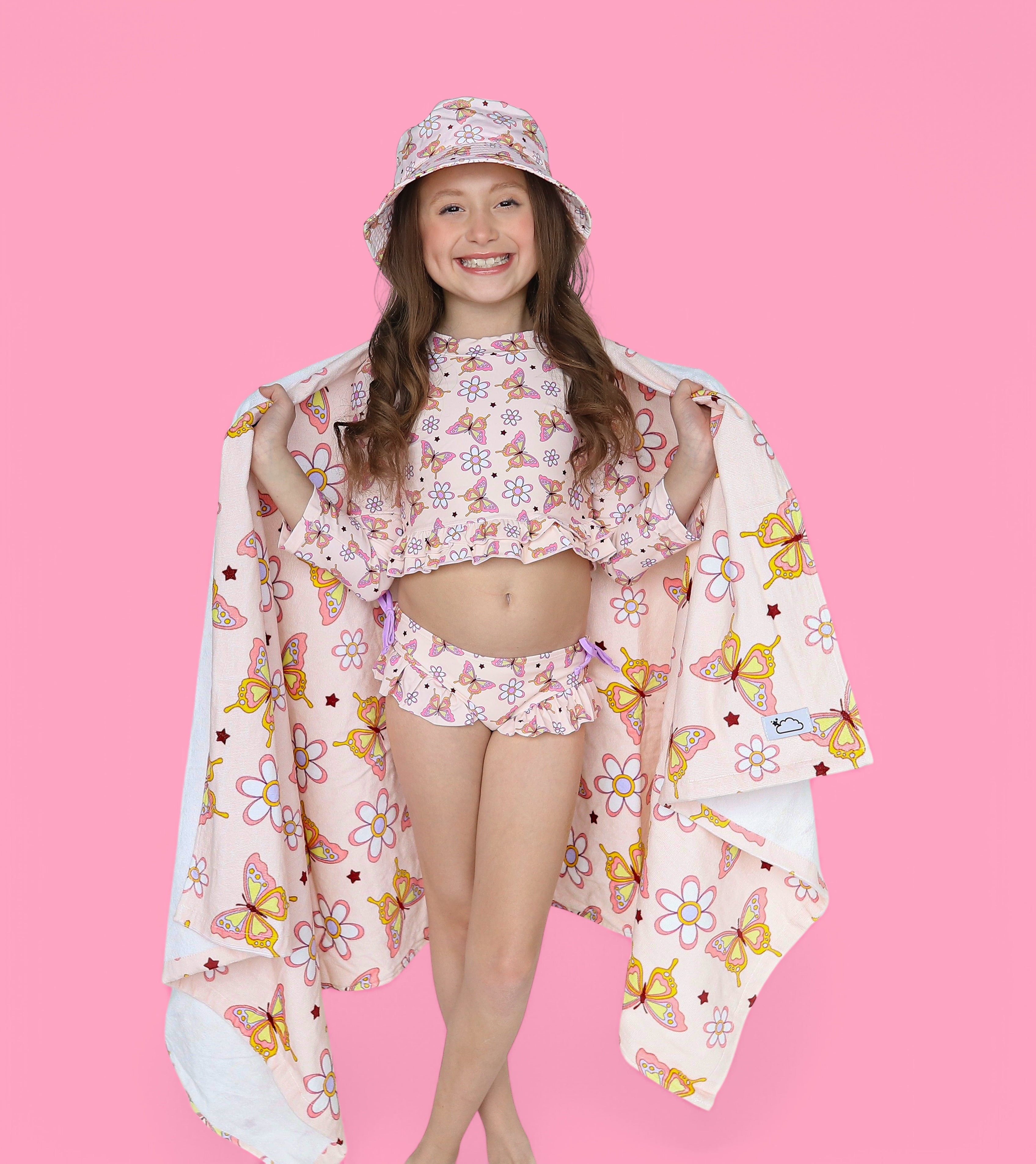 Blossomin’ Butterfly Dream Towel