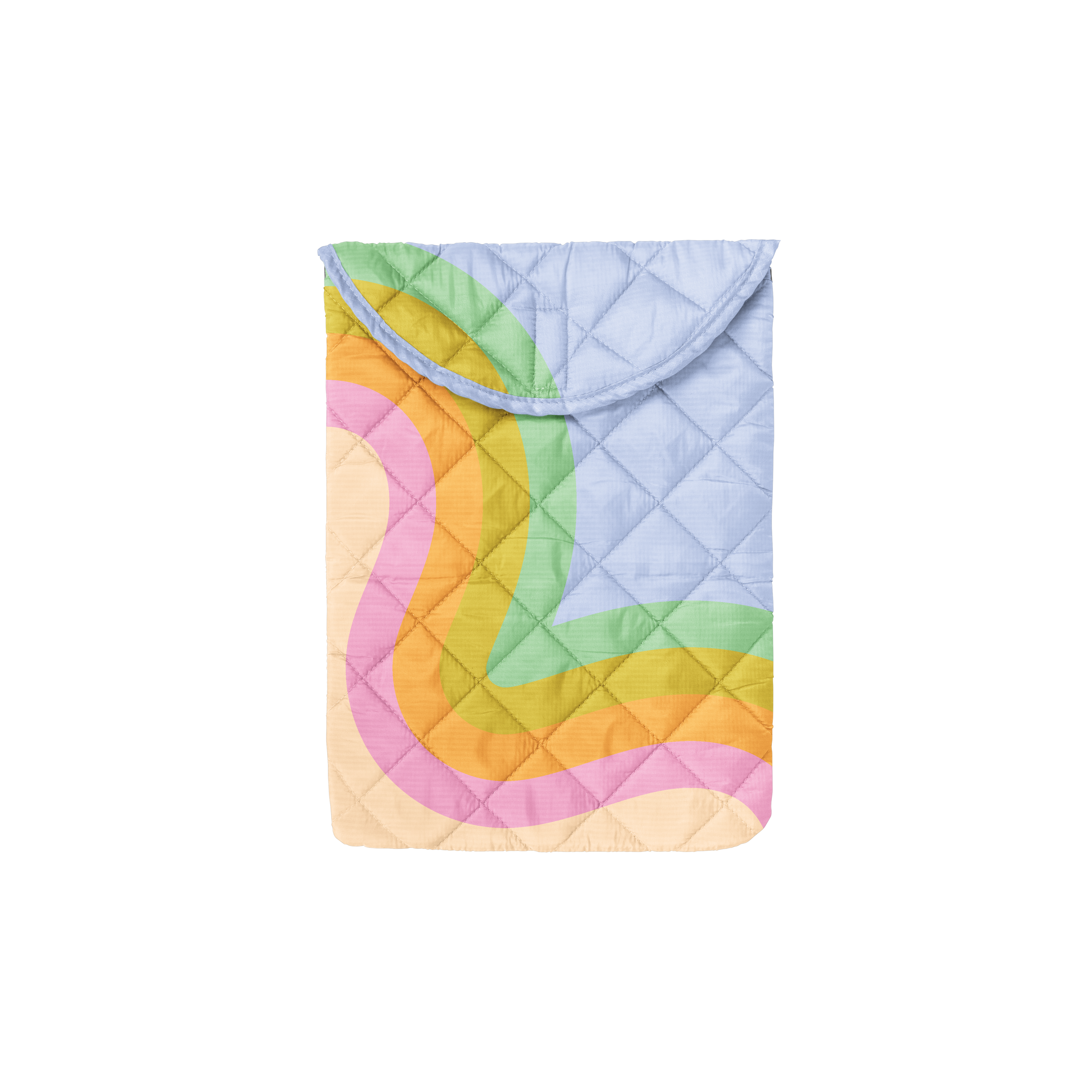 Foldover Puffy Laptop Sleeves