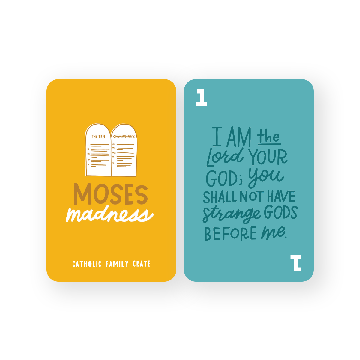 Moses Madness Card Game