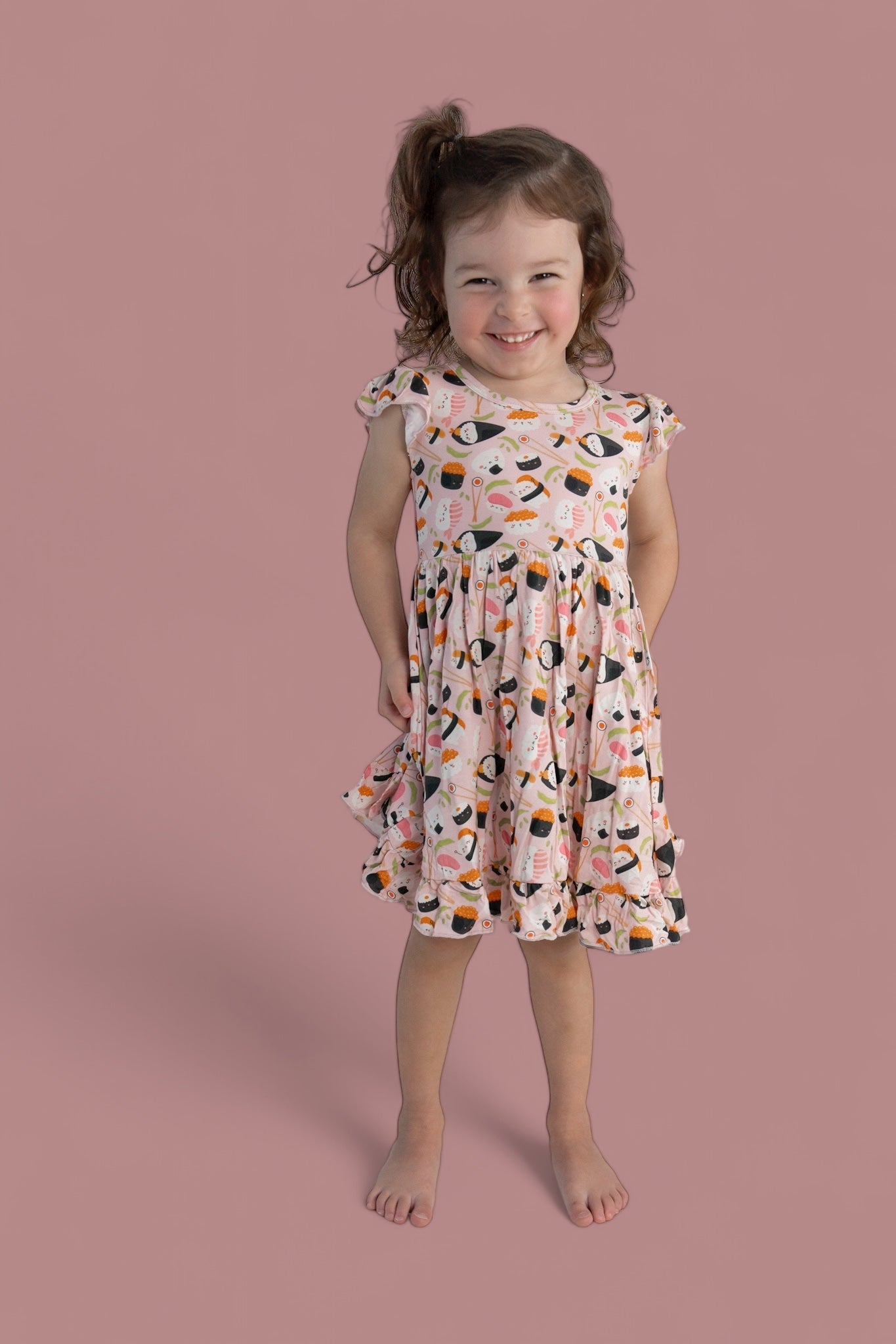 Sweet Pea Sushi Dream Ruffle Dress