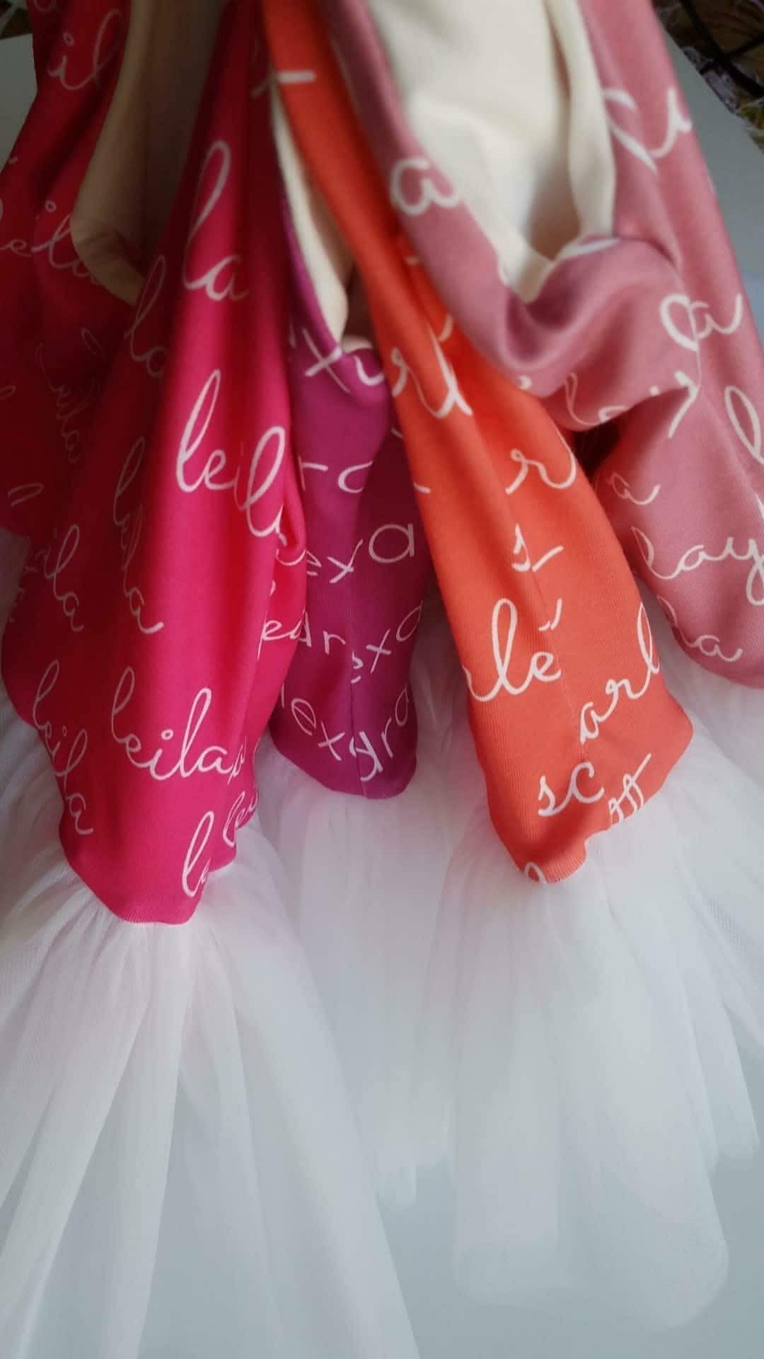 Personalized Tutude - Color Background