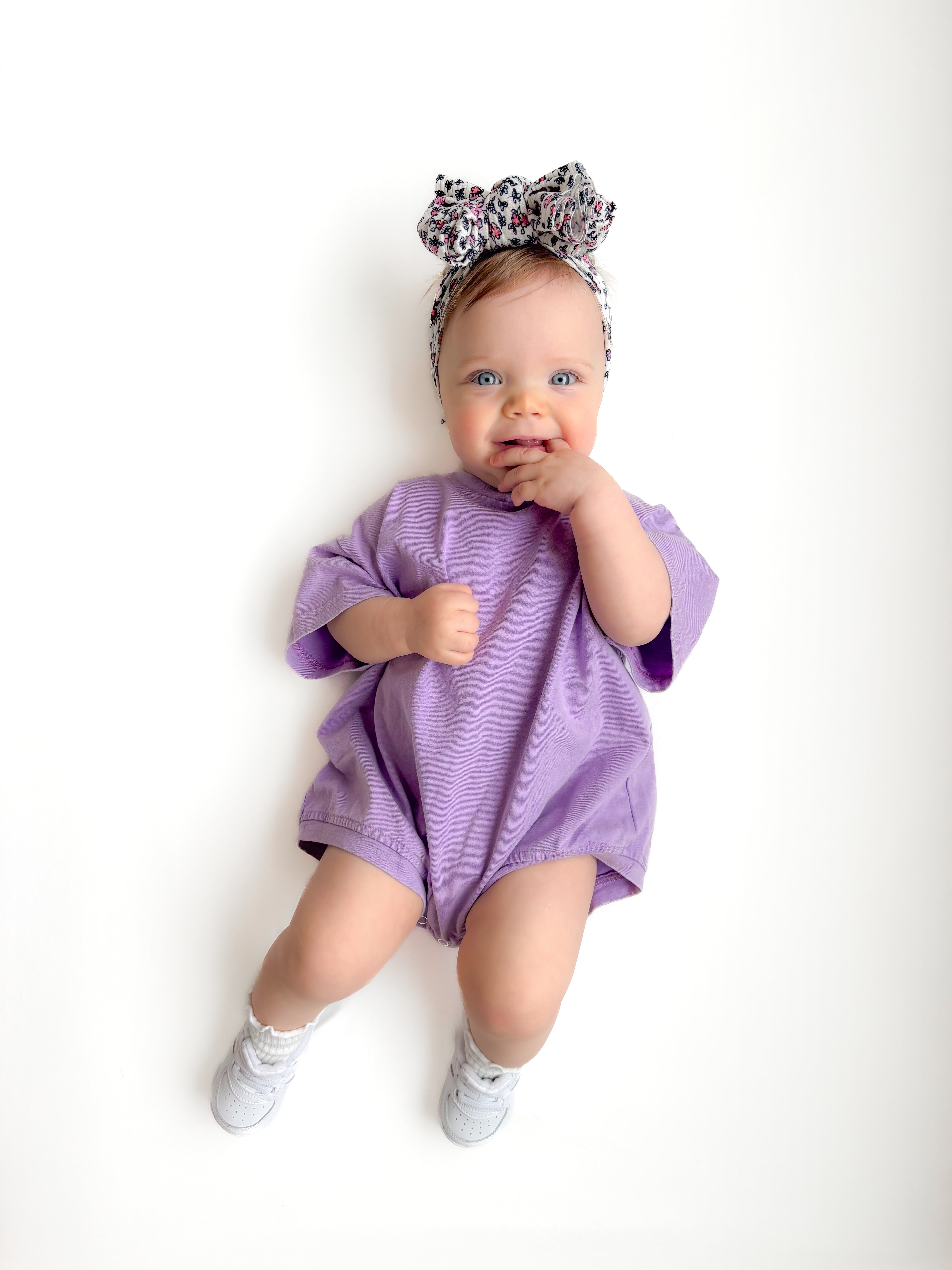 Amethyst T-shirt Romper
