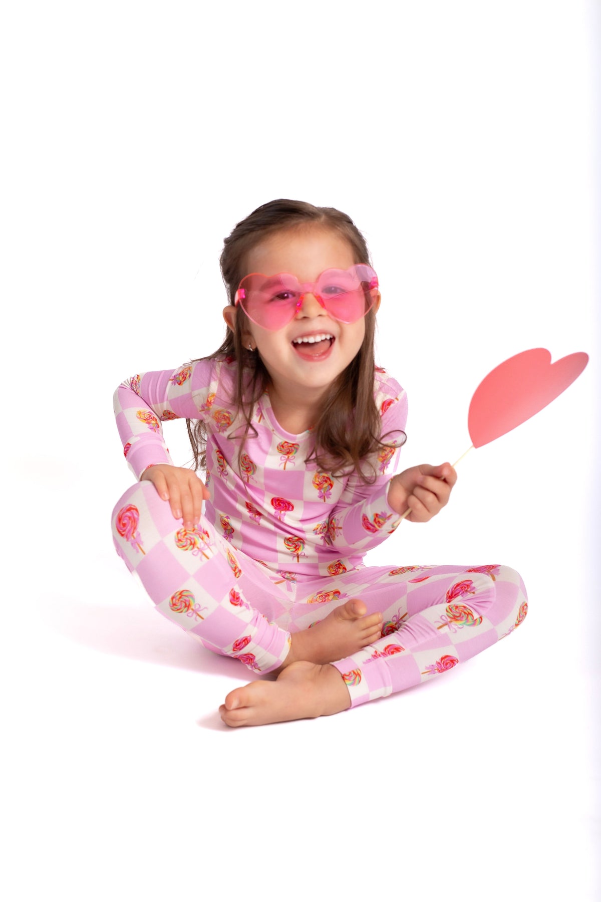 My First Lollipop -2-piece Bamboo Pajamas For Girl