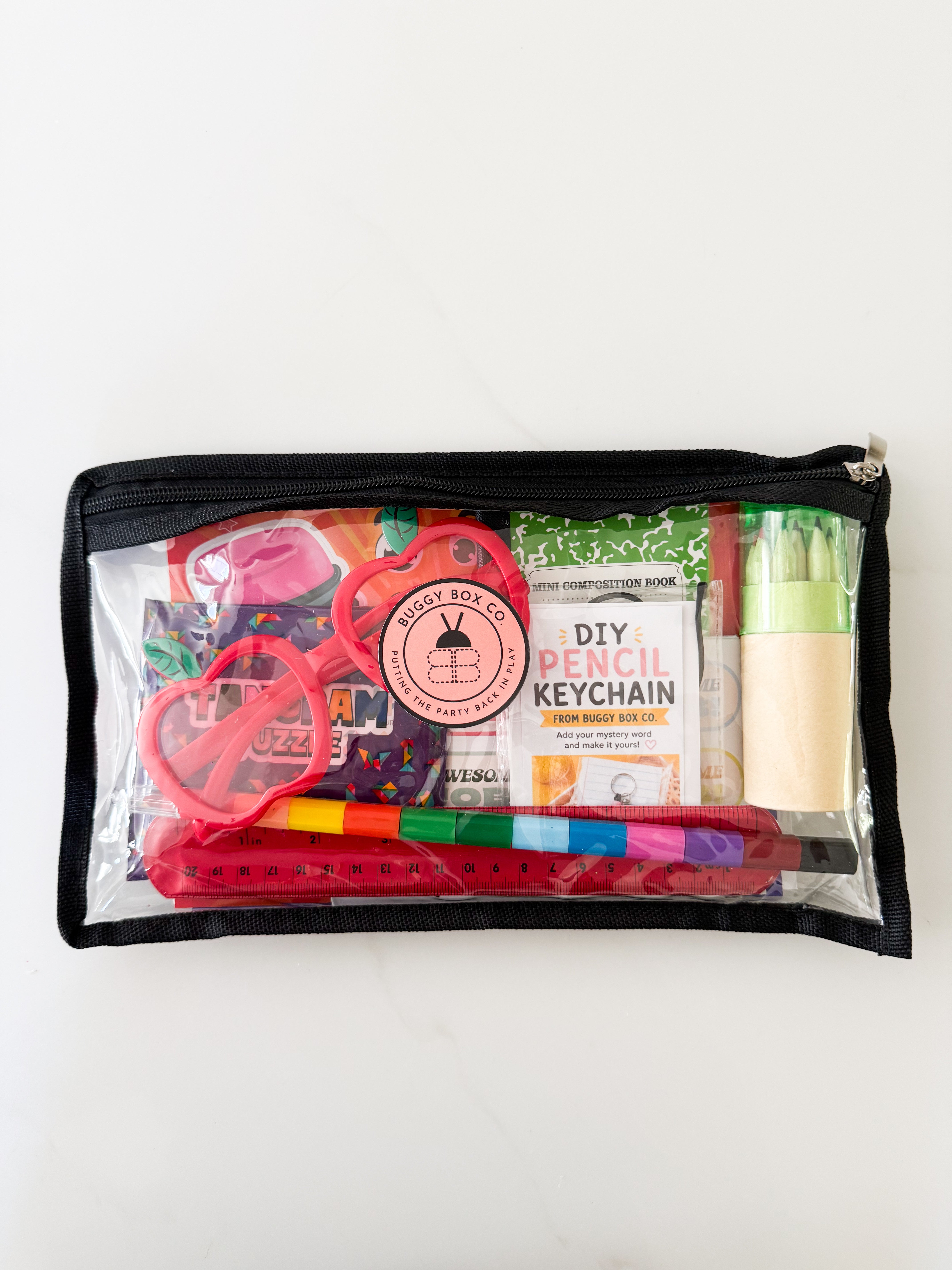 Bookworm Activity Kit For Kids | School-themed Screen-free Fun |